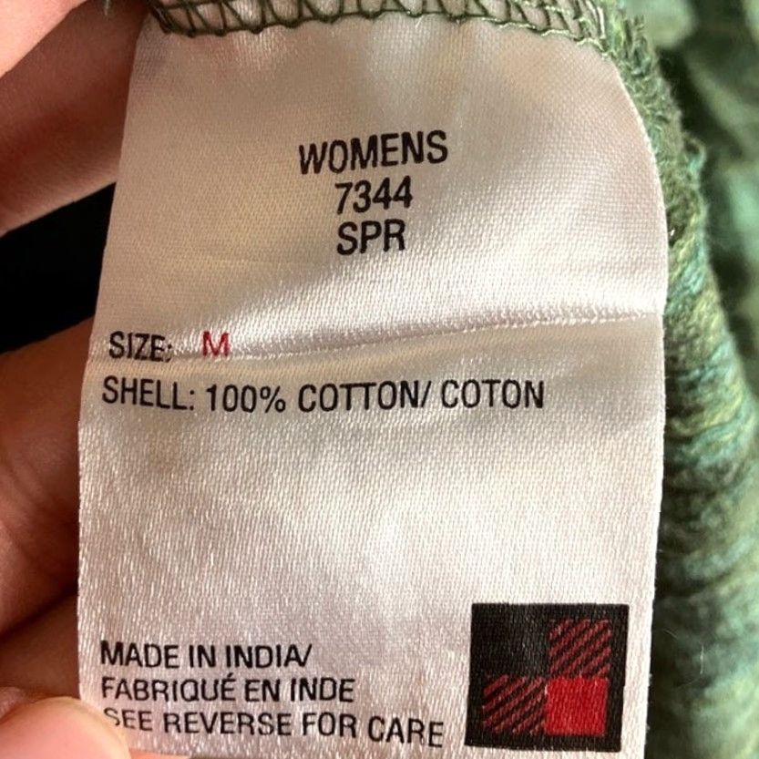 Vintage Woolrich Jacket Green 1/4 Zip Long Sleeve 100% Cotton Pullover Medium Women Casual Outdoor Modern Mtryside Outdoors Mens? Wait. Size M / US 6-8 / IT 42-44 - 7 Thumbnail