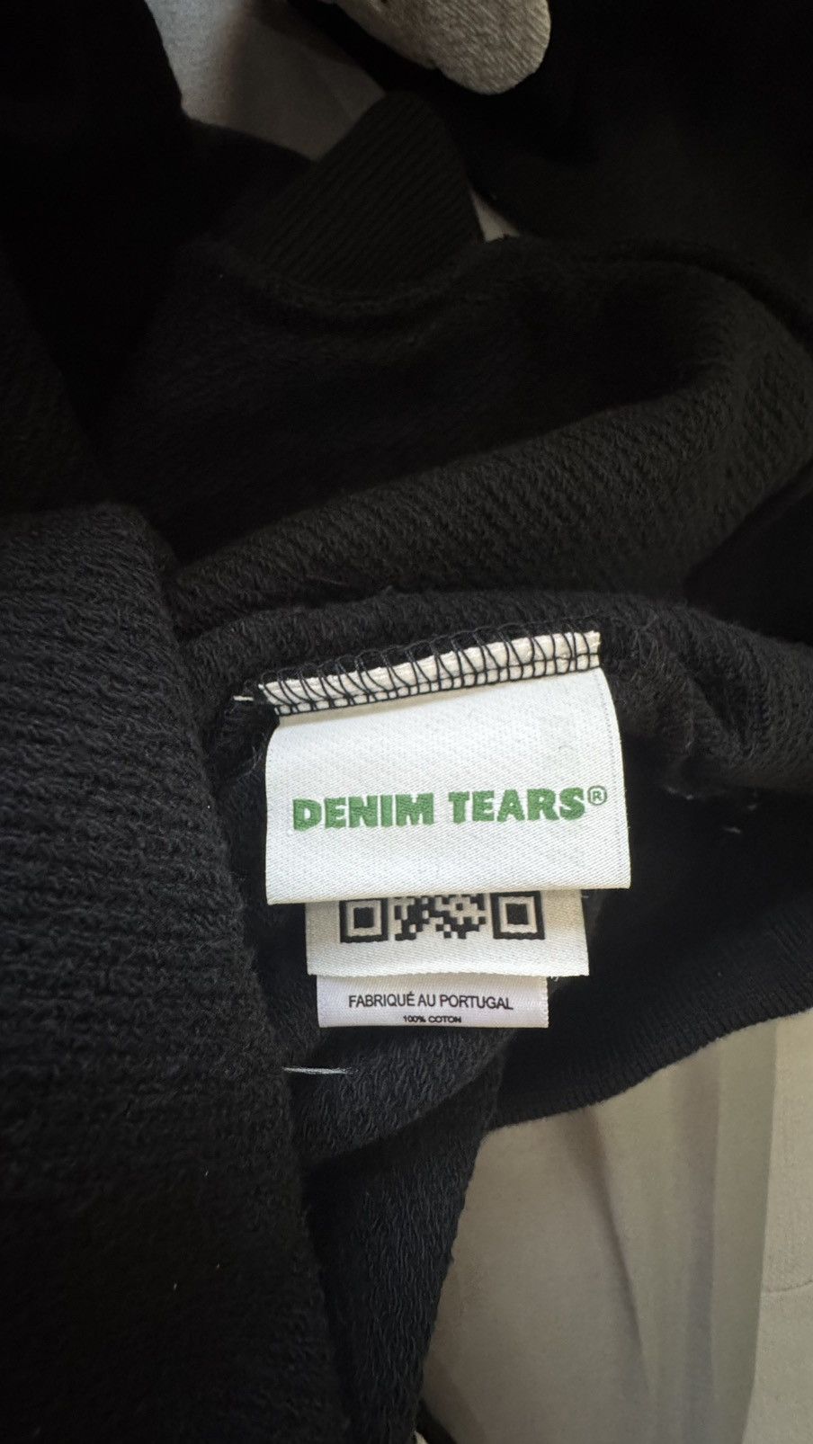 DENIM TEARS The Cotton Wreath Sweatshirt Black Size US S / EU 44-46 / 1 - 3 Thumbnail