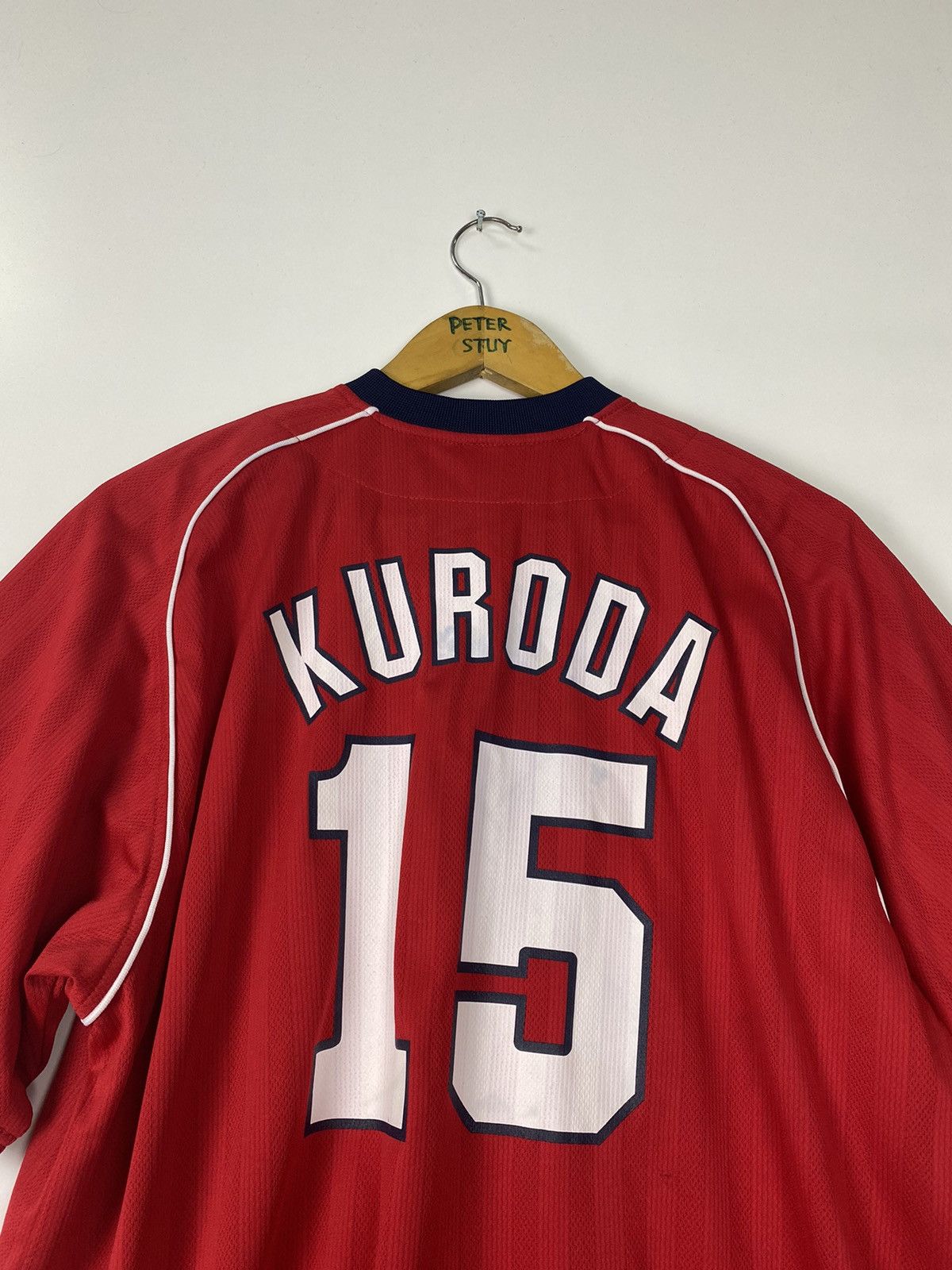 MLB × Vintage Carp Hiroshima Toyo Carp jersey Size US L / EU 52-54 / 3 - 10 Thumbnail
