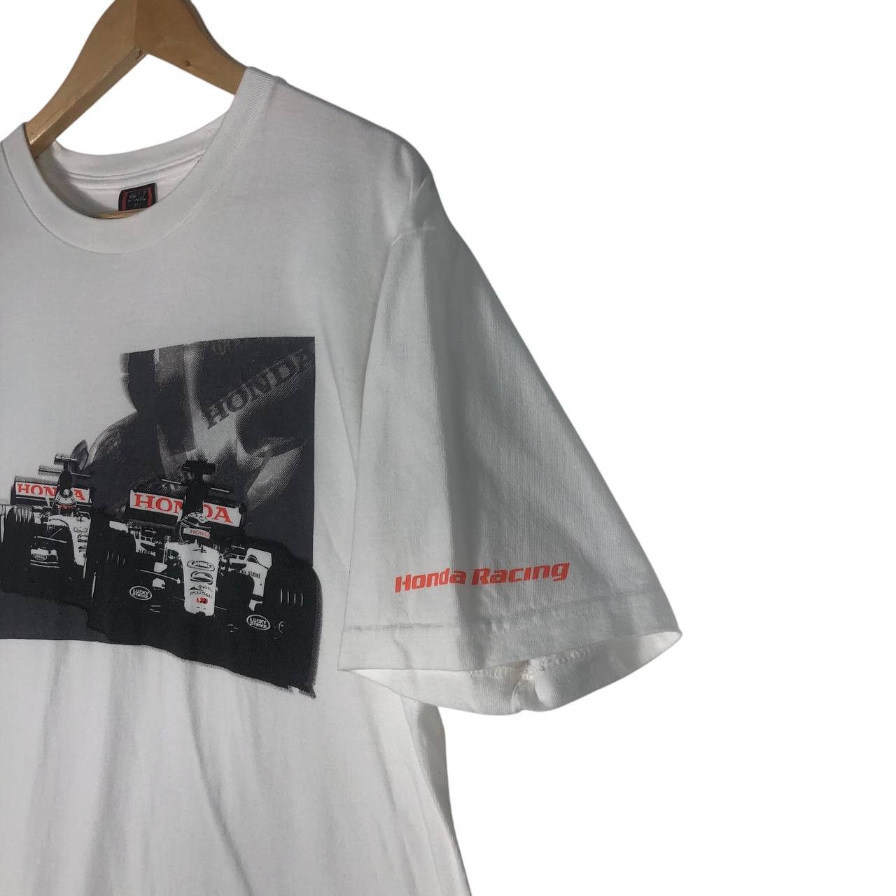 Honda × Japanese Brand × Vintage Vintage Honda Racing Men T-Shirt Size US L / EU 52-54 / 3 - 5 Thumbnail