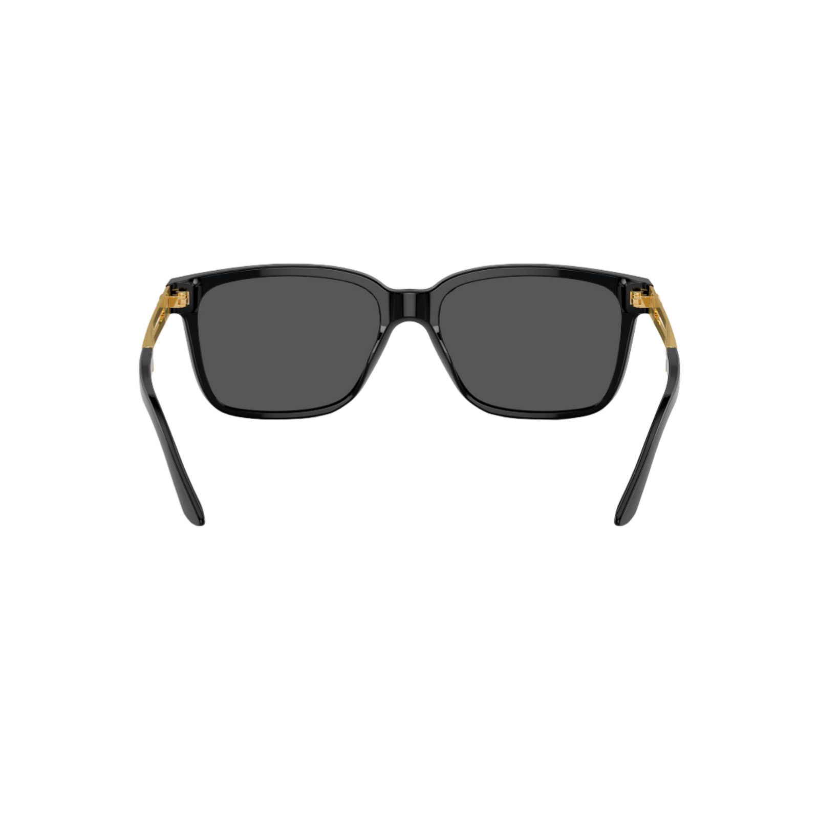 Versace Versace Sunglasses Square Black Gold Arm Grey Lens VE4307 Size ONE SIZE - 4 Thumbnail