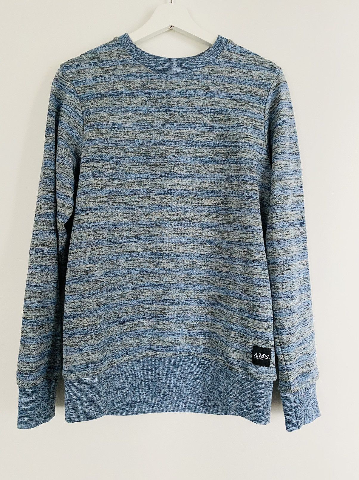 image of Scotch Soda Scotch & Soda Crewneck Sweater (Blue, S), Men's (Size Small)