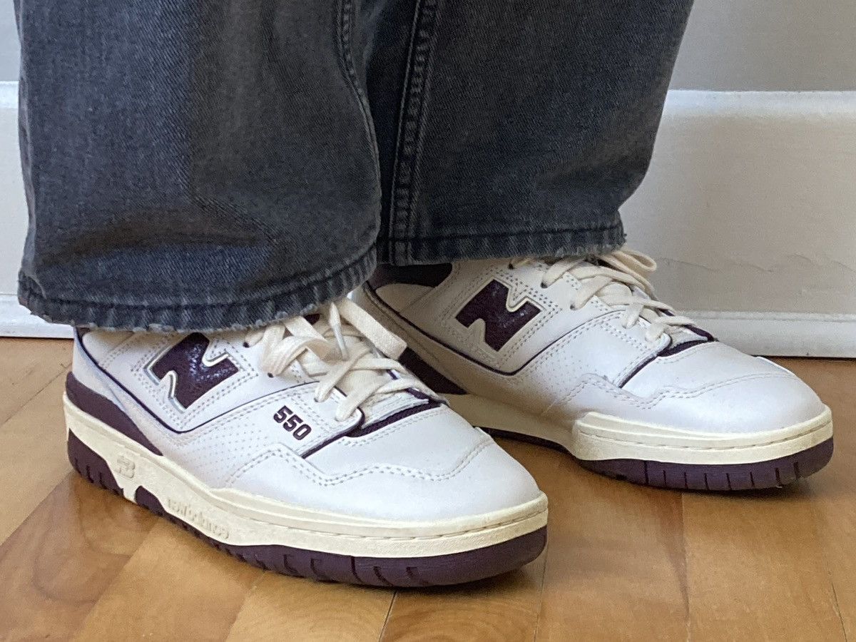 Aime Leon Dore × New Balance ALD 550 - Purple Size US 8 / EU 41 - 23 Thumbnail