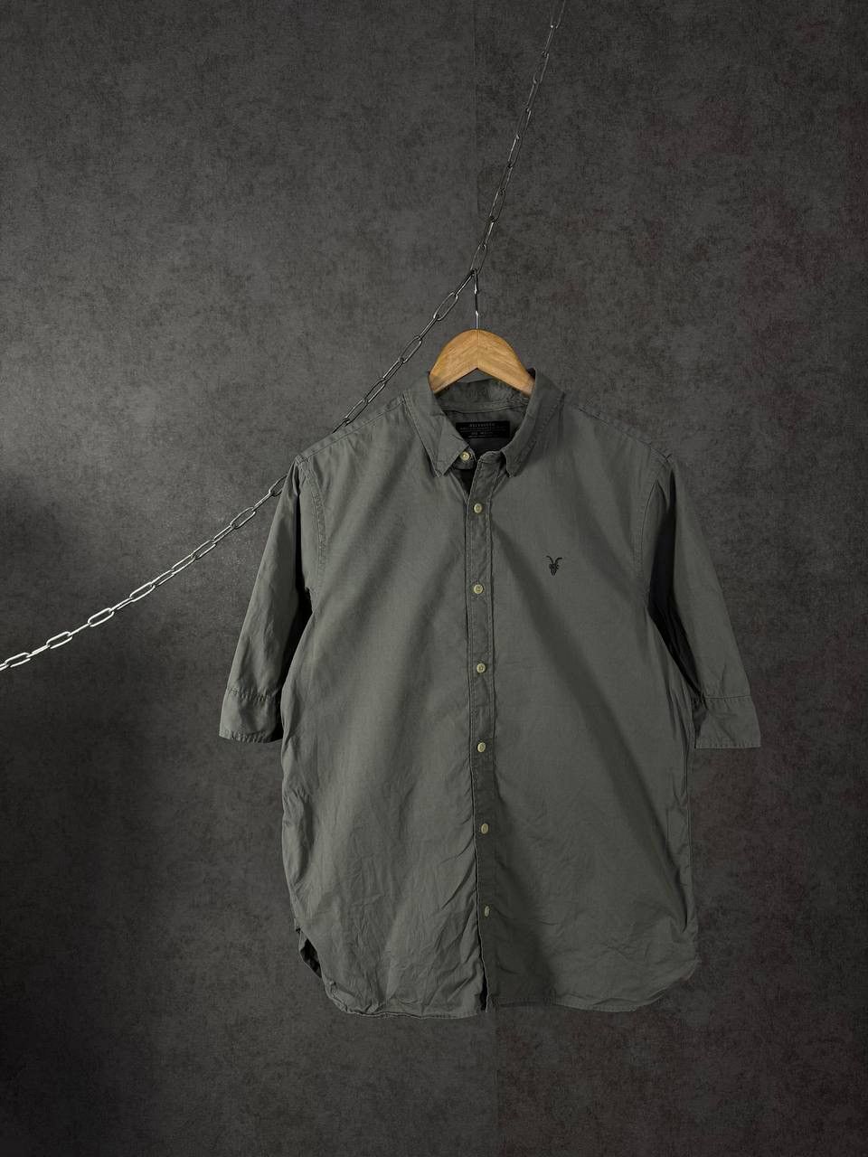 Allsaints Allsaints designer logo shirt Size US M / EU 48-50 / 2 - 1 Thumbnail
