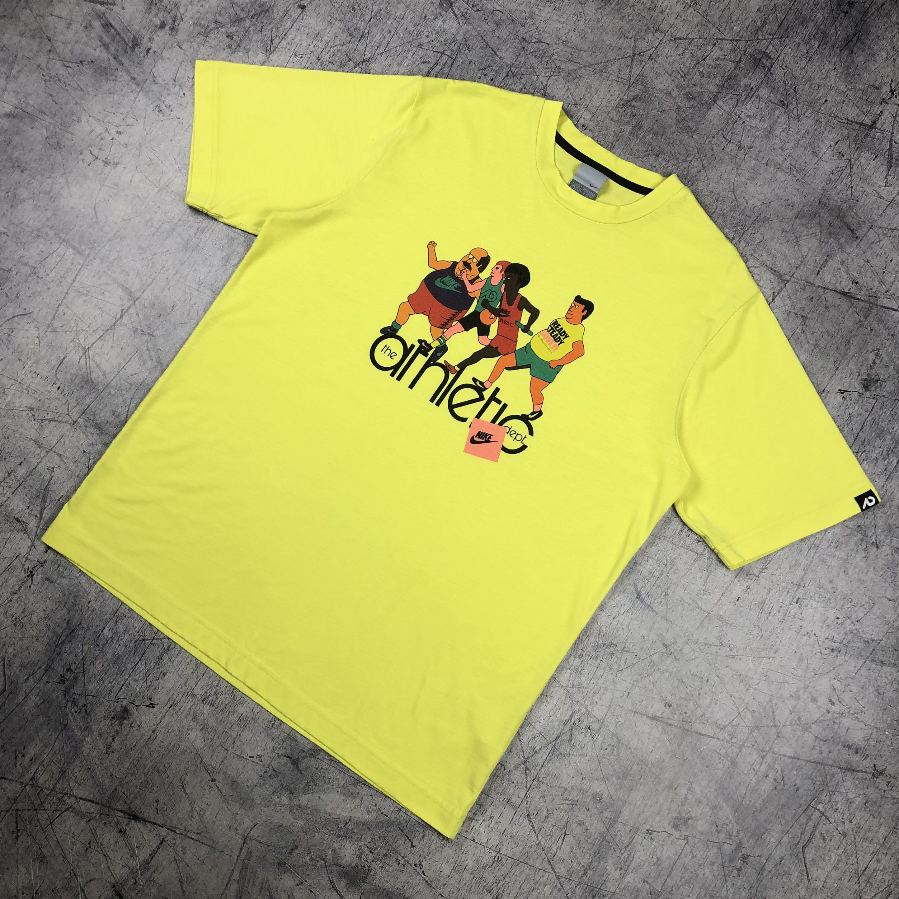 Nike Y2K Nike Athletic Dept Marathon Art Tee Size US M / EU 48-50 / 2 - 2 Thumbnail