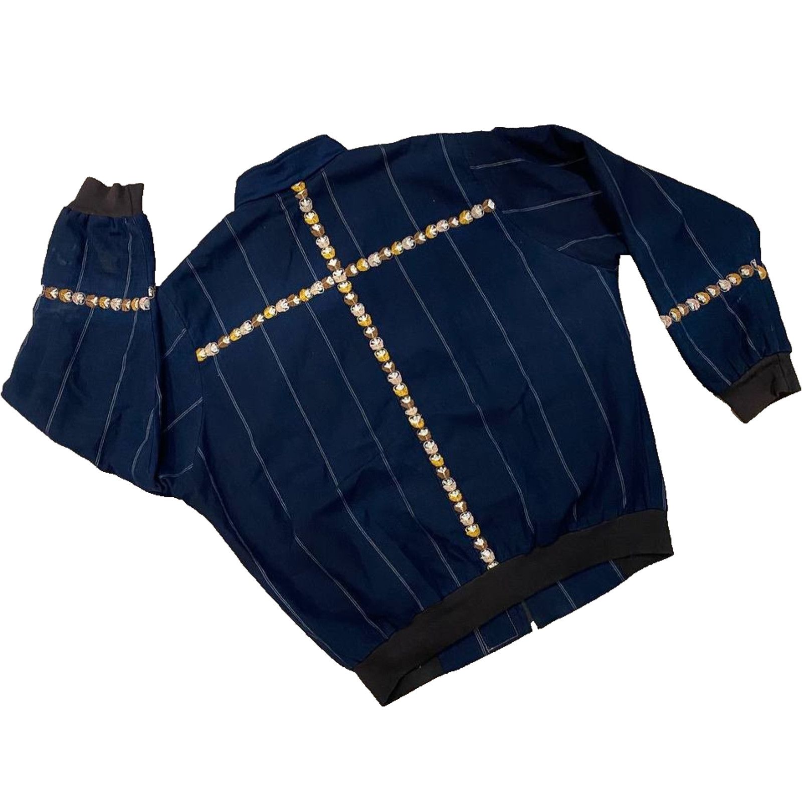 Other Punk Embroidery Masterpiece Amor Roquero Rockers Jacket sz M Size US M / EU 48-50 / 2 - 4 Thumbnail