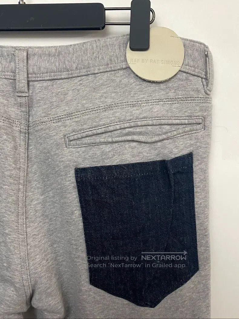 Raf Simons Raf Simons Grey sports thin plush cotton pants casual pant Size US 33 - 5 Thumbnail
