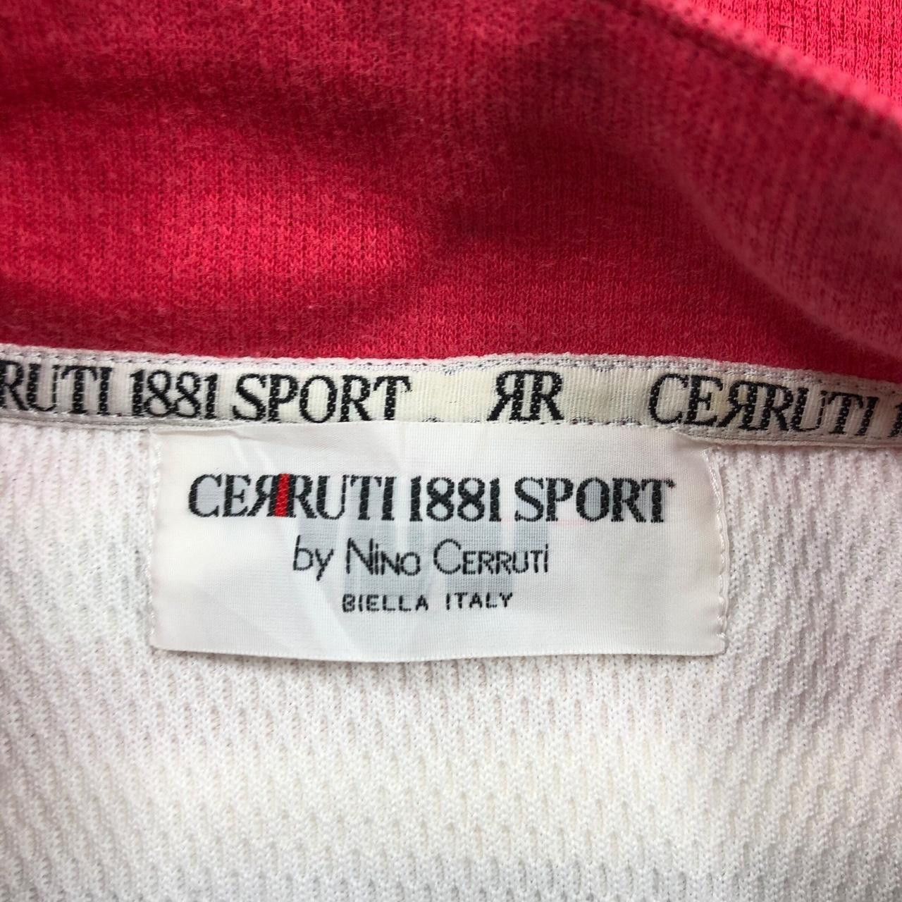Cerruti 1881 Vintage CERRUTI SPORT 1881 PARIS Half Zipper Sweatshirt Size M / US 6-8 / IT 42-44 - 5 Thumbnail