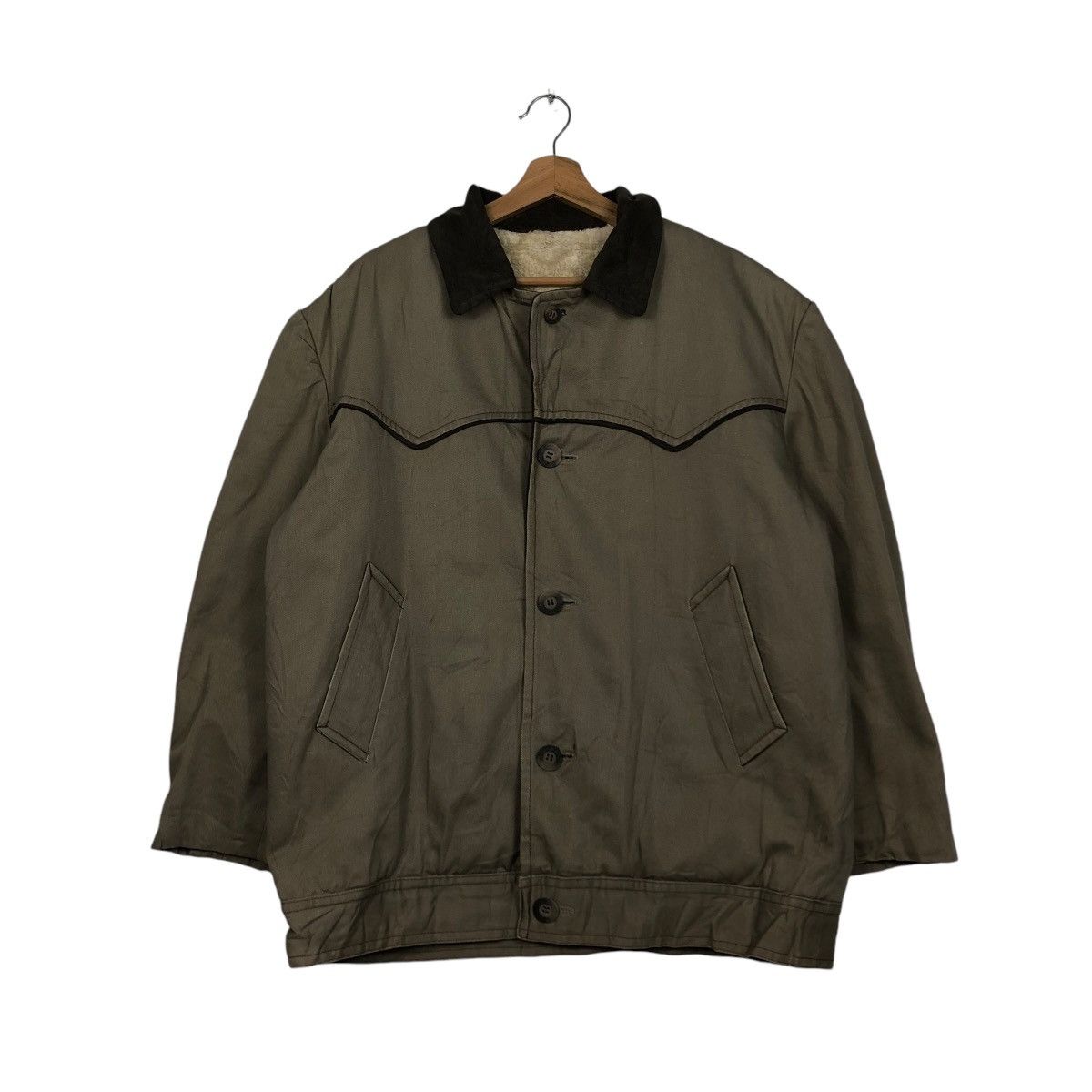 45rpm 🔥VINTAGE BIKER JACKET SHEARLING BLANKET HARUYUKI OHIA Size US M / EU 48-50 / 2 - 3 Thumbnail