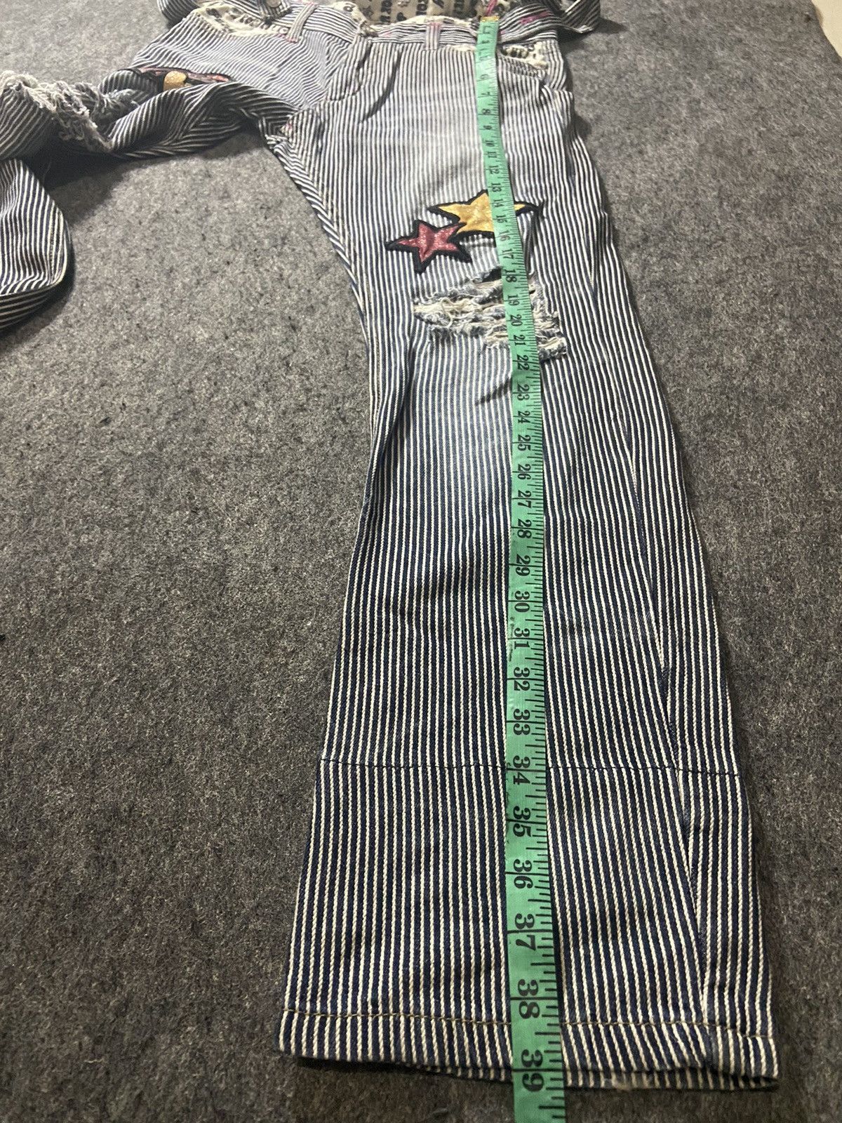 Hysteric Glamour × Le Grande Bleu (L.G.B.) VTG joust overall distressed pants Size US 31 - 15 Thumbnail