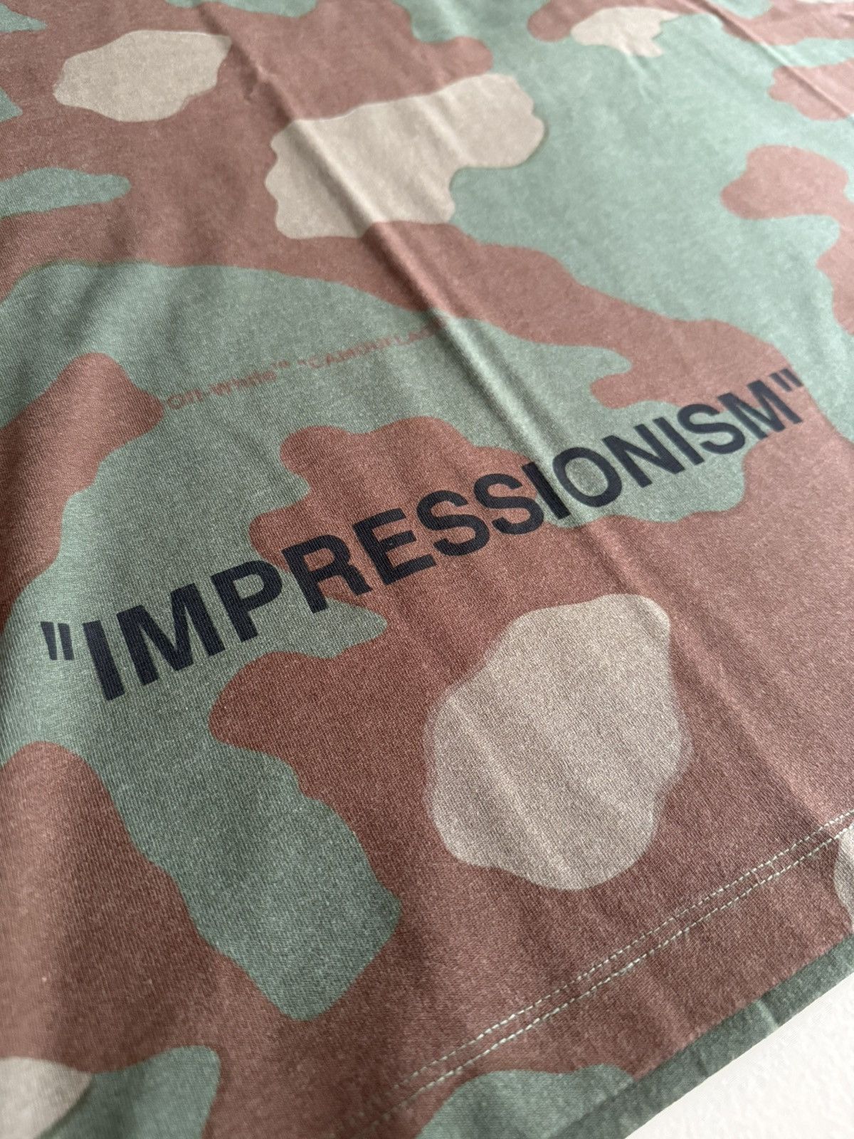 Off-White Off-White ‘’Impressionism’’ Camo Tee (SS19) Size US L / EU 52-54 / 3 - 5 Thumbnail