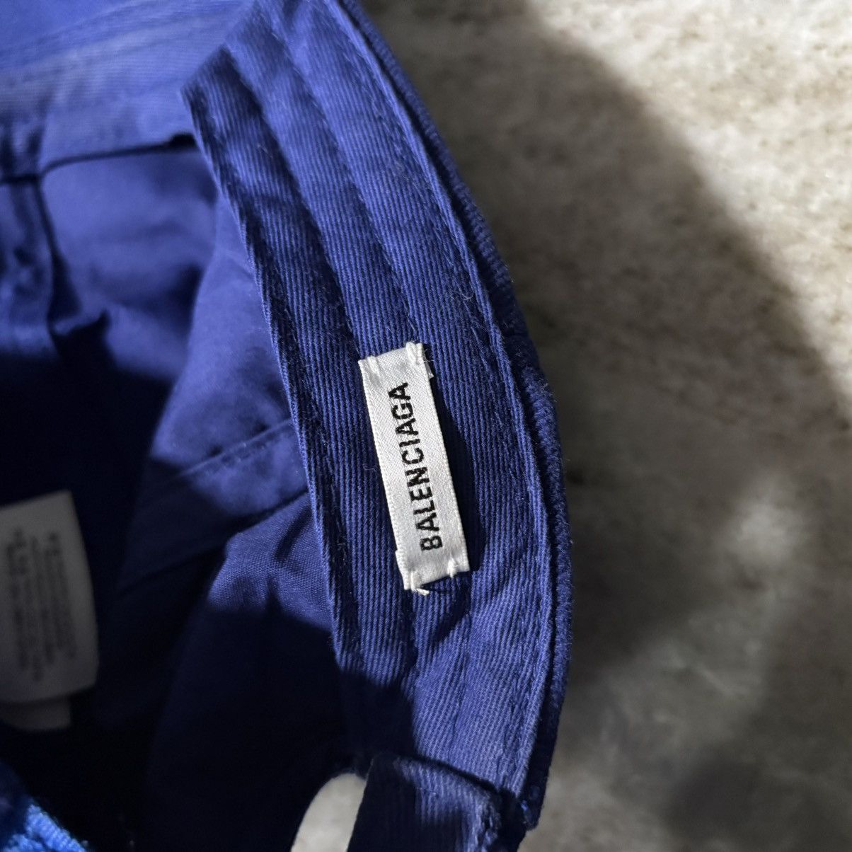 Balenciaga Balenciaga Polictical Campaign Hat Blue FW17 Size ONE SIZE - 6 Thumbnail