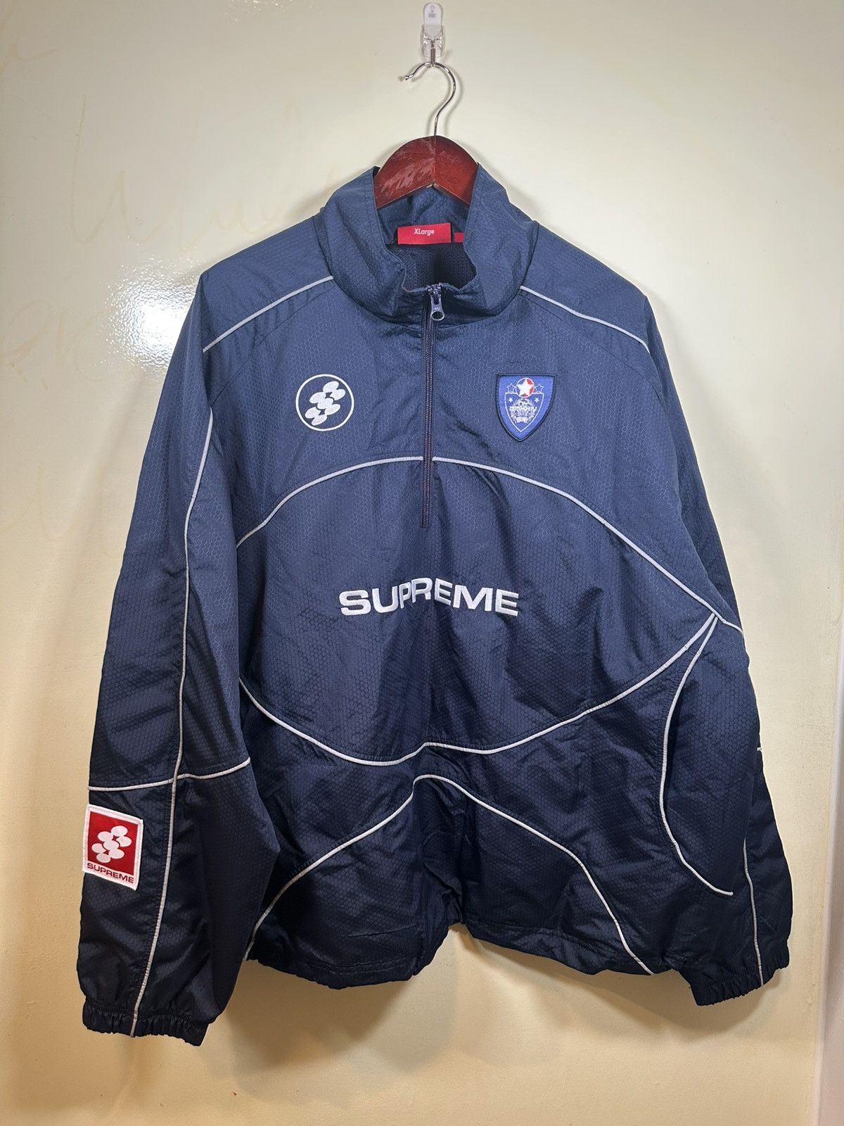 Supreme Reflective Piping Pullover