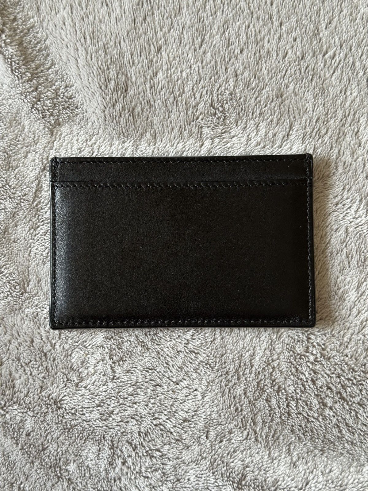 Celine Celine Black Leather Logo Cardholder Size ONE SIZE - 2 Thumbnail