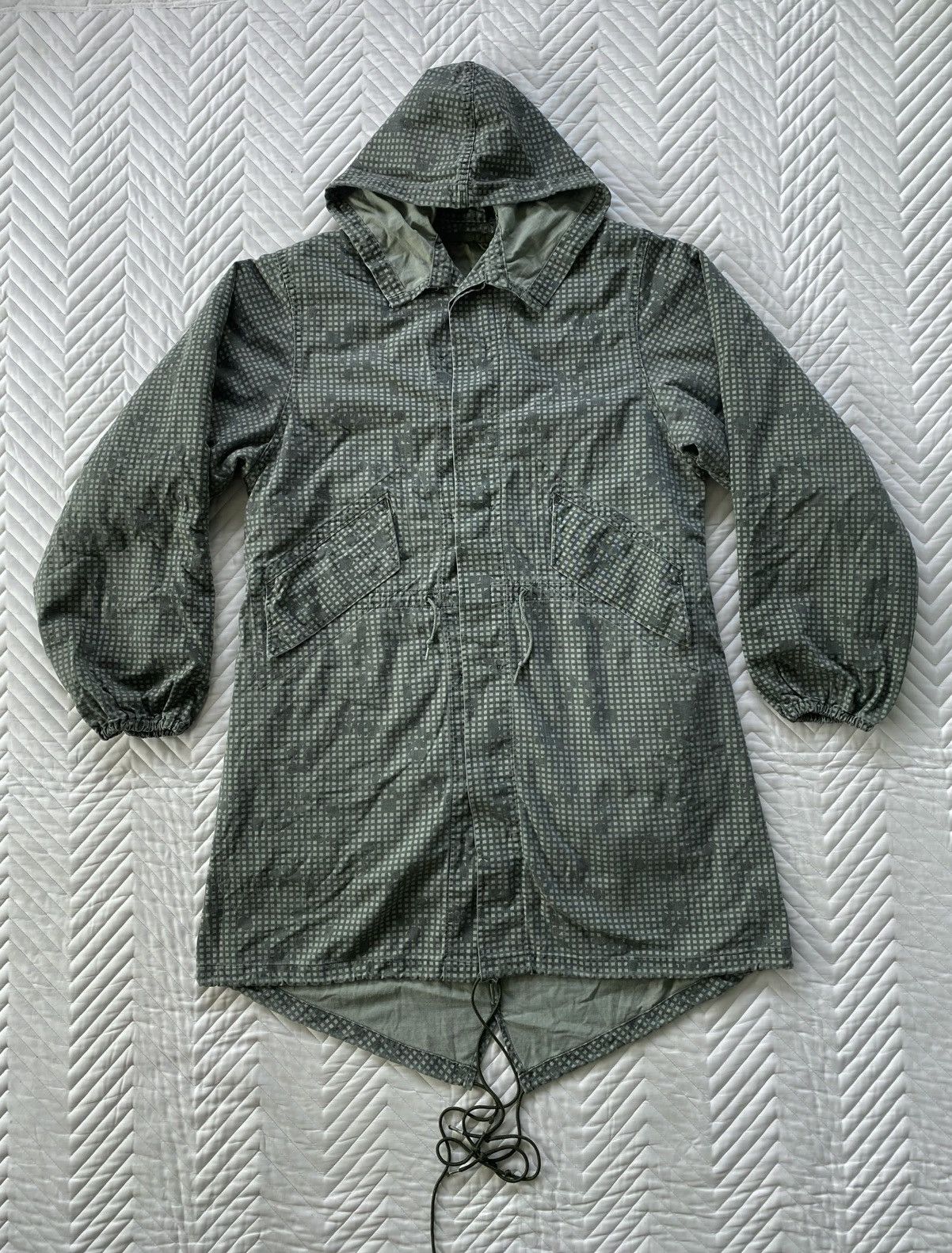 Vintage Vintage 80s U.S. Army Night Camouflage Parka (Made in USA) Size US M / EU 48-50 / 2 - 1 Thumbnail