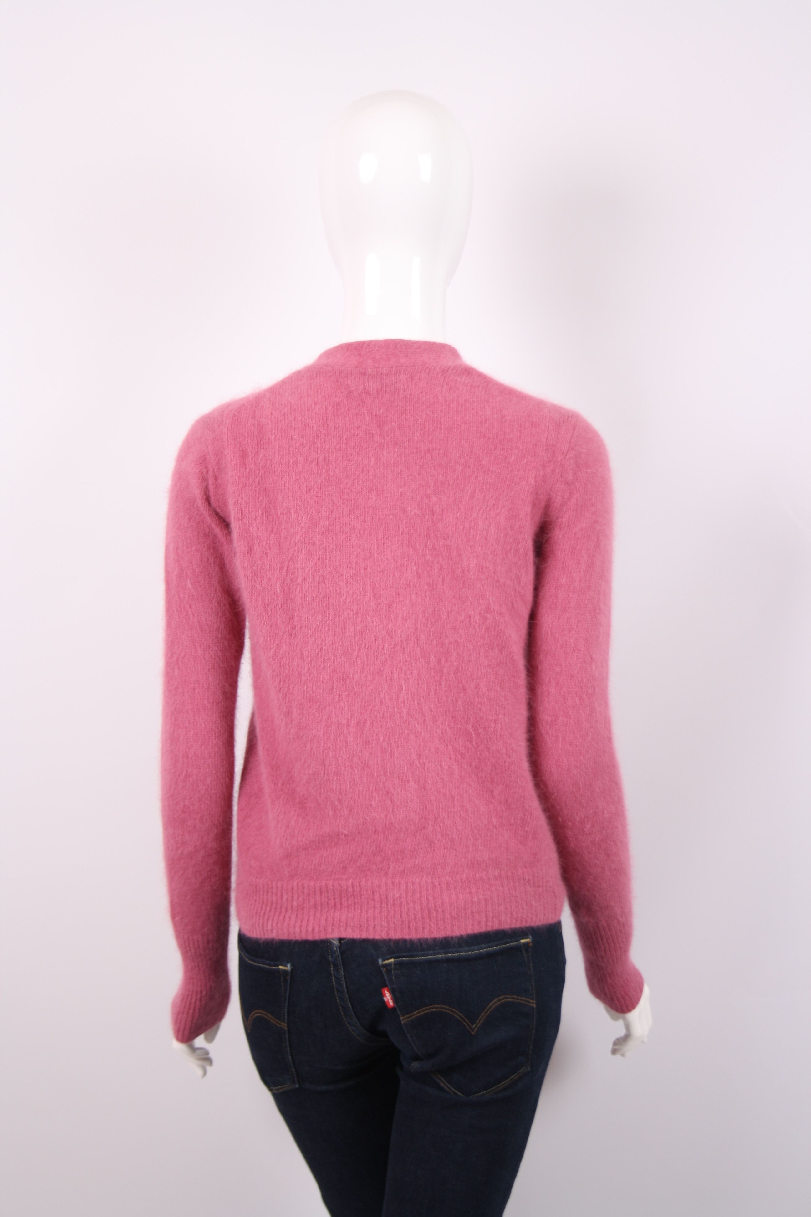Acne Studios Acne Studios Lesley Angora Cardigan Size S / US 4 / IT 40 - 4 Thumbnail