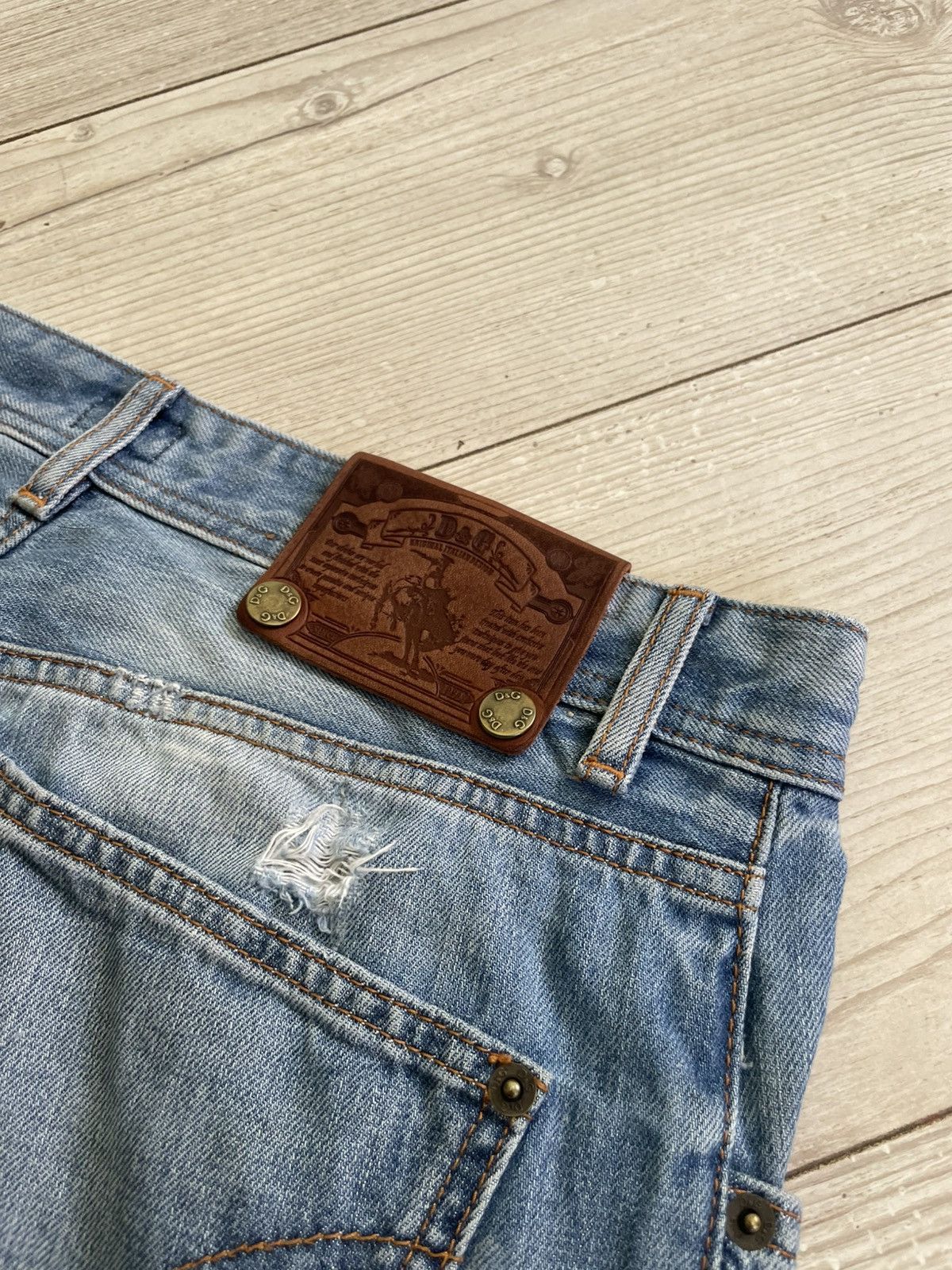 Dolce & Gabbana Dolce & Gabbana Distressed Jeans Size US 33 - 20 Thumbnail