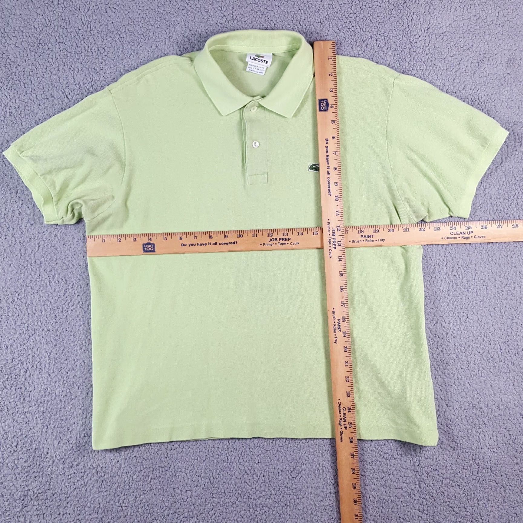 Lacoste VINTAGE Lacoste Polo Shirt Men Large Green Short Sleeve Casual Golf Preppy 90s Size US S / EU 44-46 / 1 - 6 Thumbnail