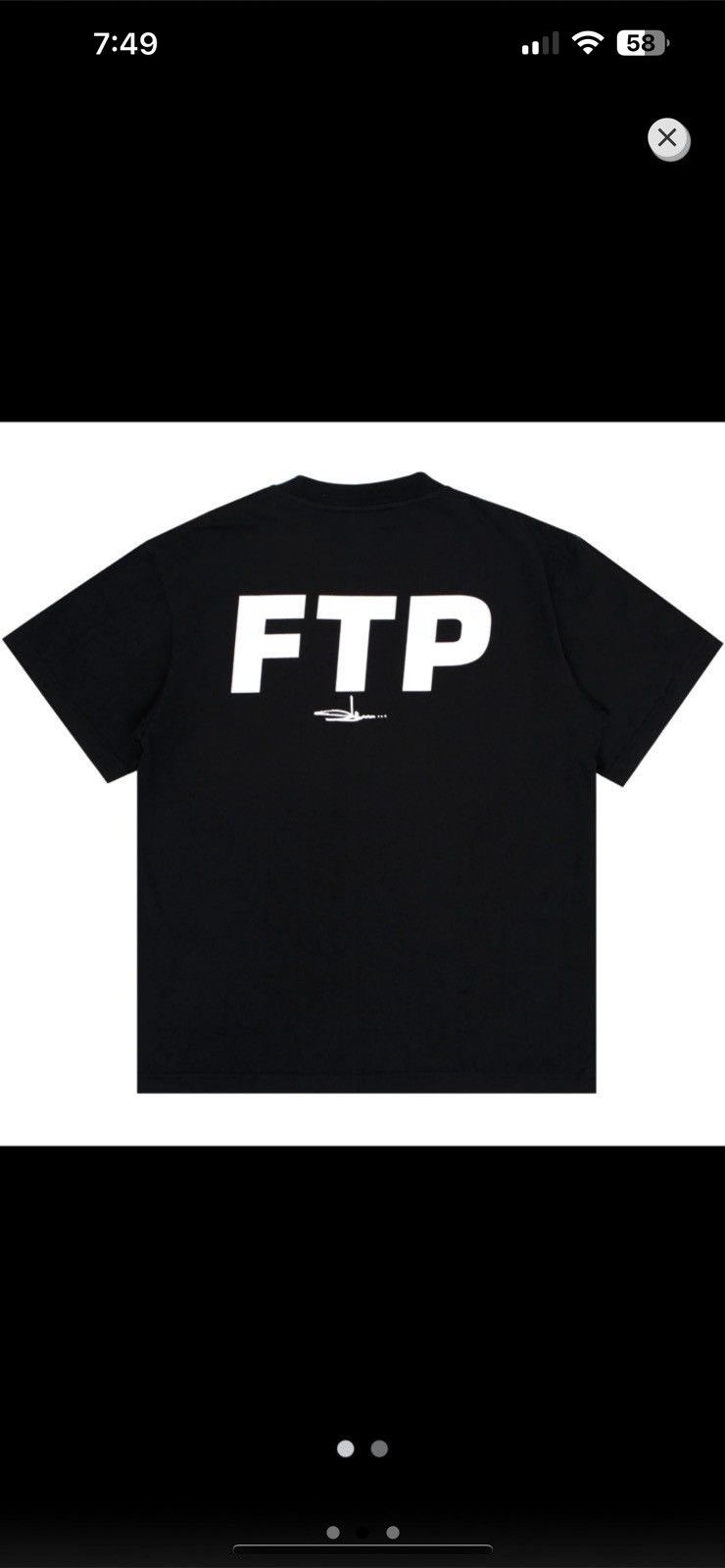 Fuck The Population FTP TEE Size US XL / EU 56 / 4 - 2 Thumbnail