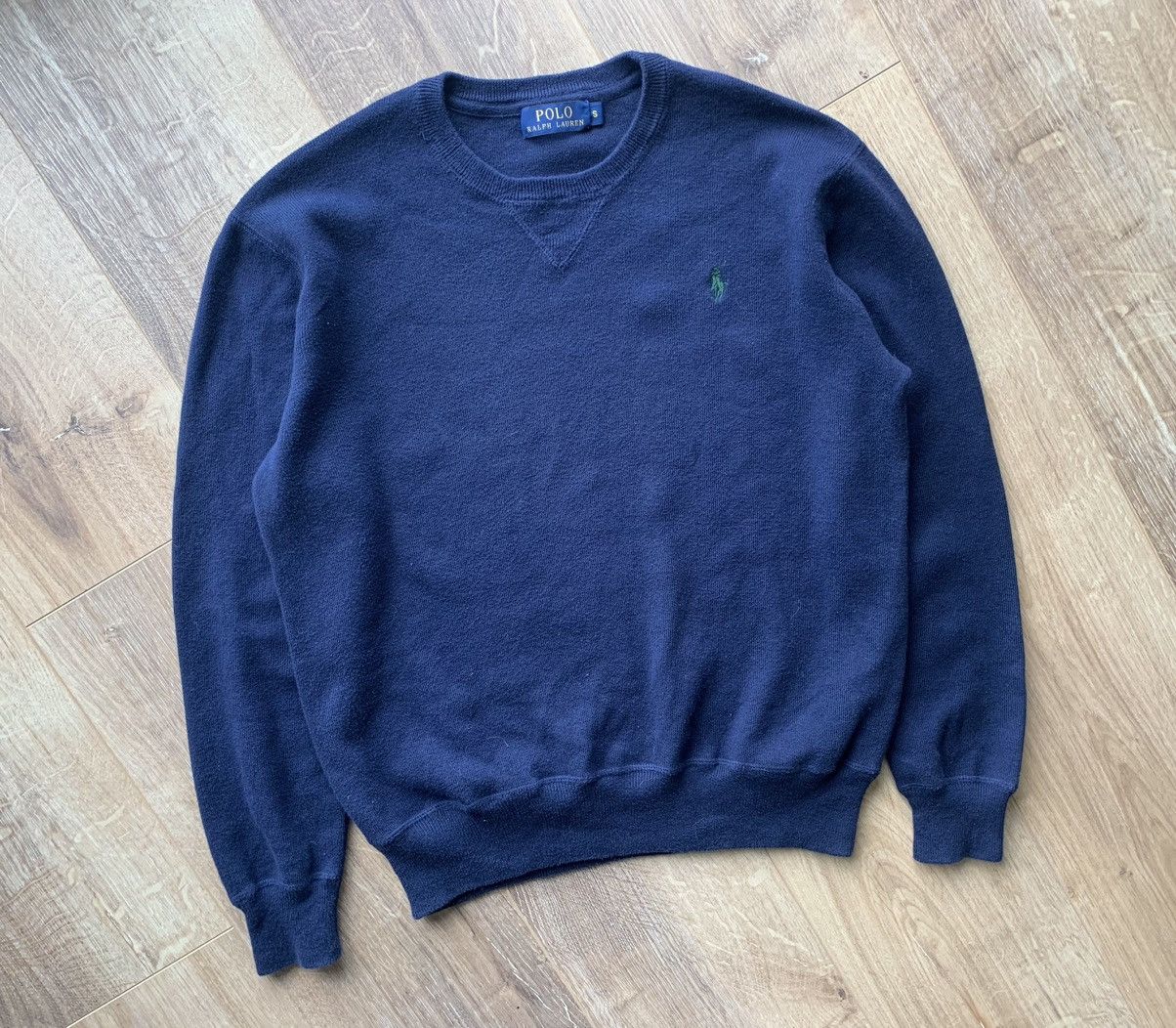 Polo Ralph Lauren Polo Ralph Lauren navy sweater sweatshirt Size US S / EU 44-46 / 1 - 2 Thumbnail