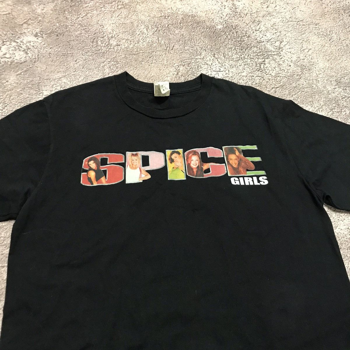 Vintage Vintage Y2K Spice Girls Graphic Tee Streetwear Black Faded M Size US M / EU 48-50 / 2 - 2 Thumbnail