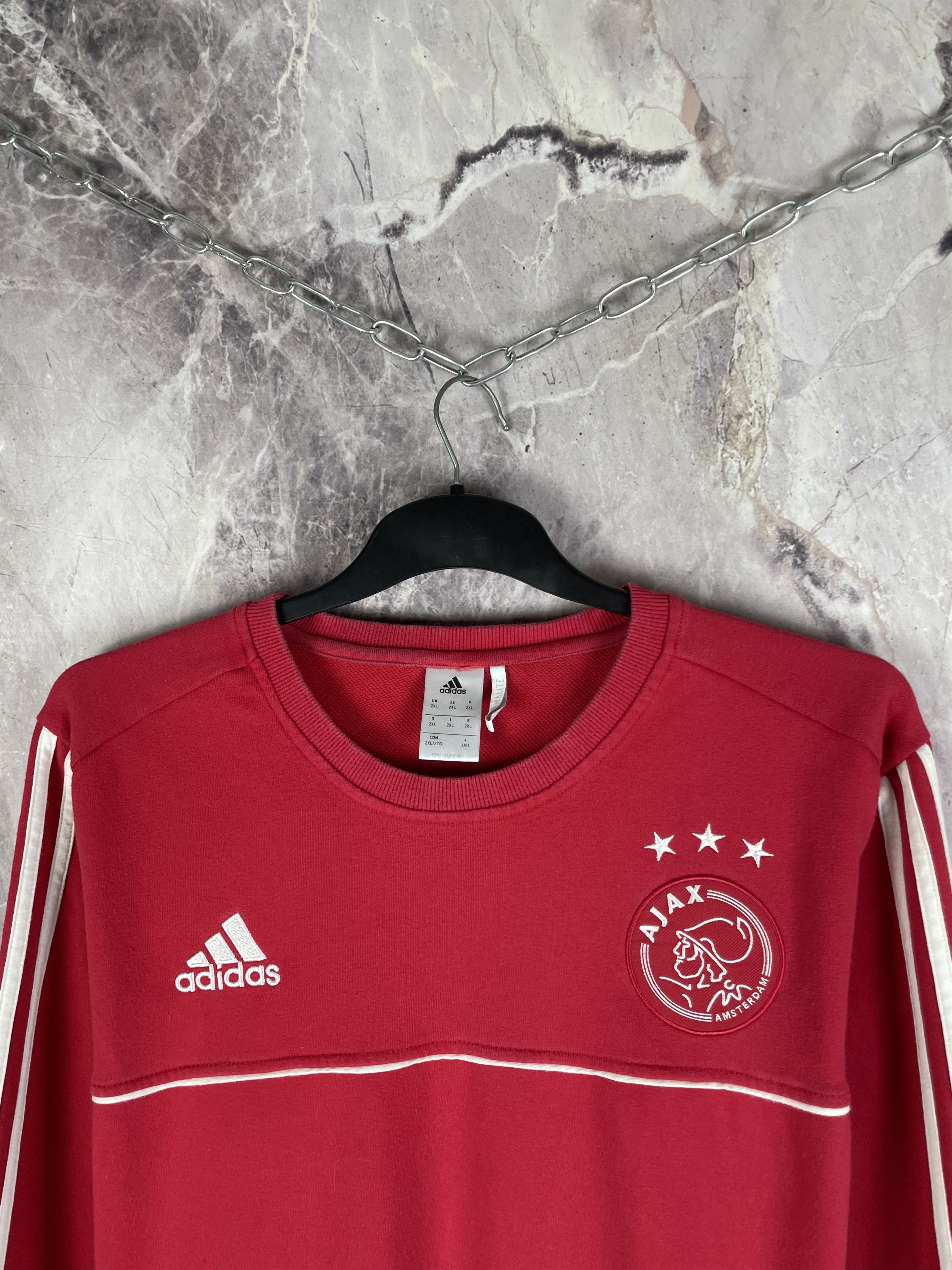 Umbro Vintage Ajax Amsterdam Football Sweatshirt Soccer Track Size US XXL / EU 58 / 5 - 3 Thumbnail