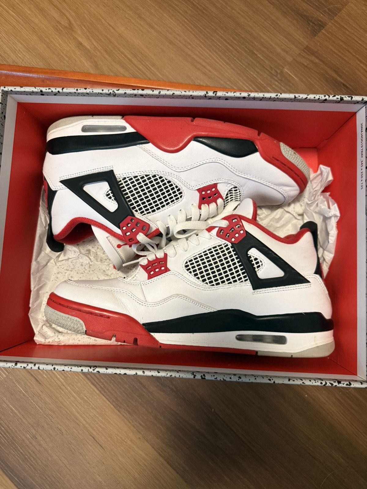 Jordan Brand Air jordan 4 retro fire red Size US 10 / EU 43 - 6 Thumbnail