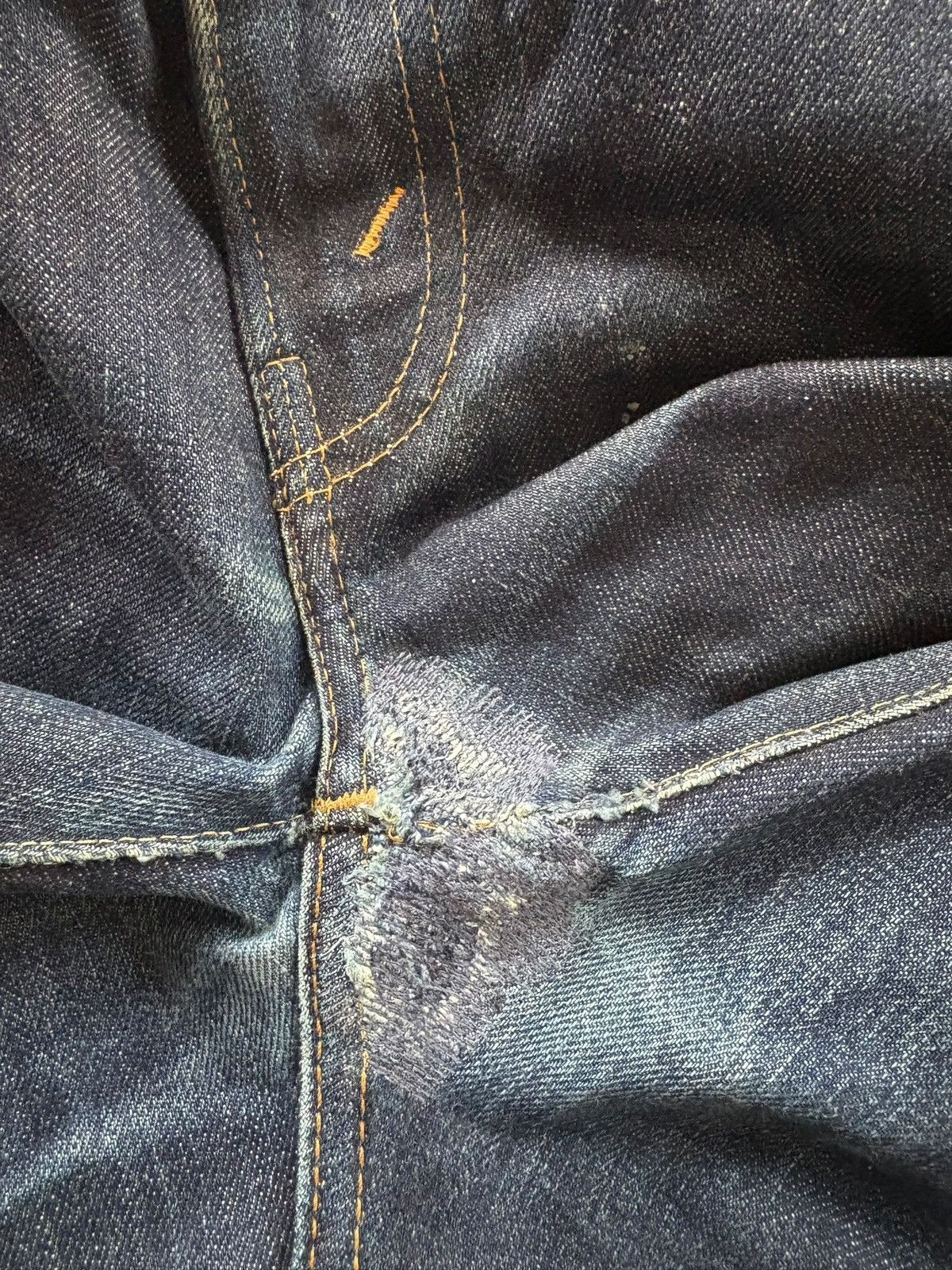 Levi's Levis Vintage Clothing Big E Raw Denim Selvedge Jeans Size US 32 / EU 48 - 3 Thumbnail