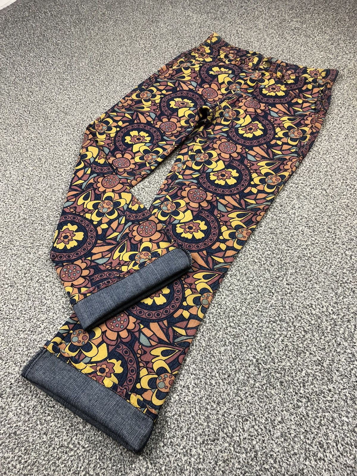Japanese Brand × Vintage Vintage Japanese Brand Pop And Pop Family OVP Flare Jeans Size US 30 / EU 46 - 11 Thumbnail