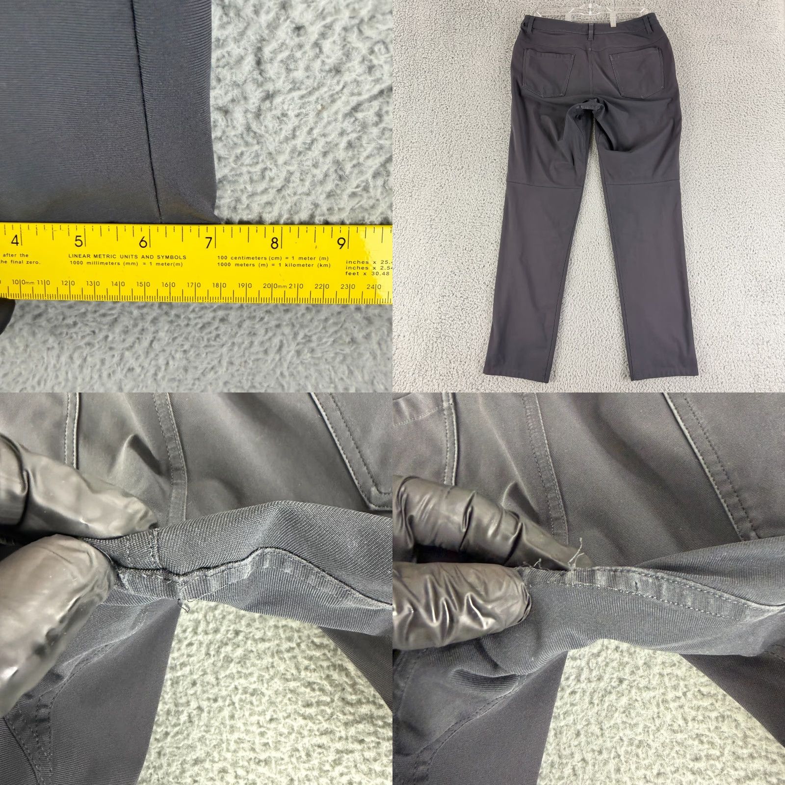 Lululemon Lululemon ABC Classic Fit Pant Mens Size 32 Black Straight Leg Casual Work Gym Pants Size US 32 / EU 48 - 9 Thumbnail