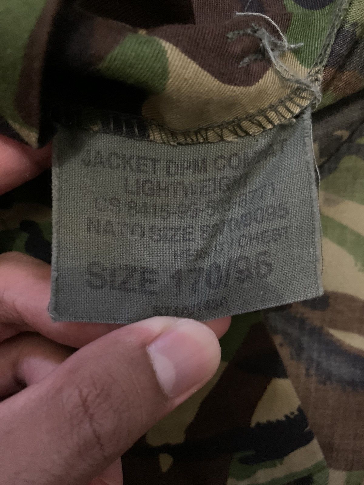 Vintage (Custom Aphex Twin) Vintage British Army DPM Combat Jacket Size US M / EU 48-50 / 2 - 5 Thumbnail