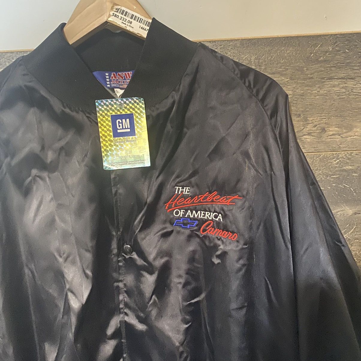 Other NWT Chevy Heartbeat of America Satin Bomber USA XXL 80s/90s Size US XXL / EU 58 / 5 - 4 Thumbnail