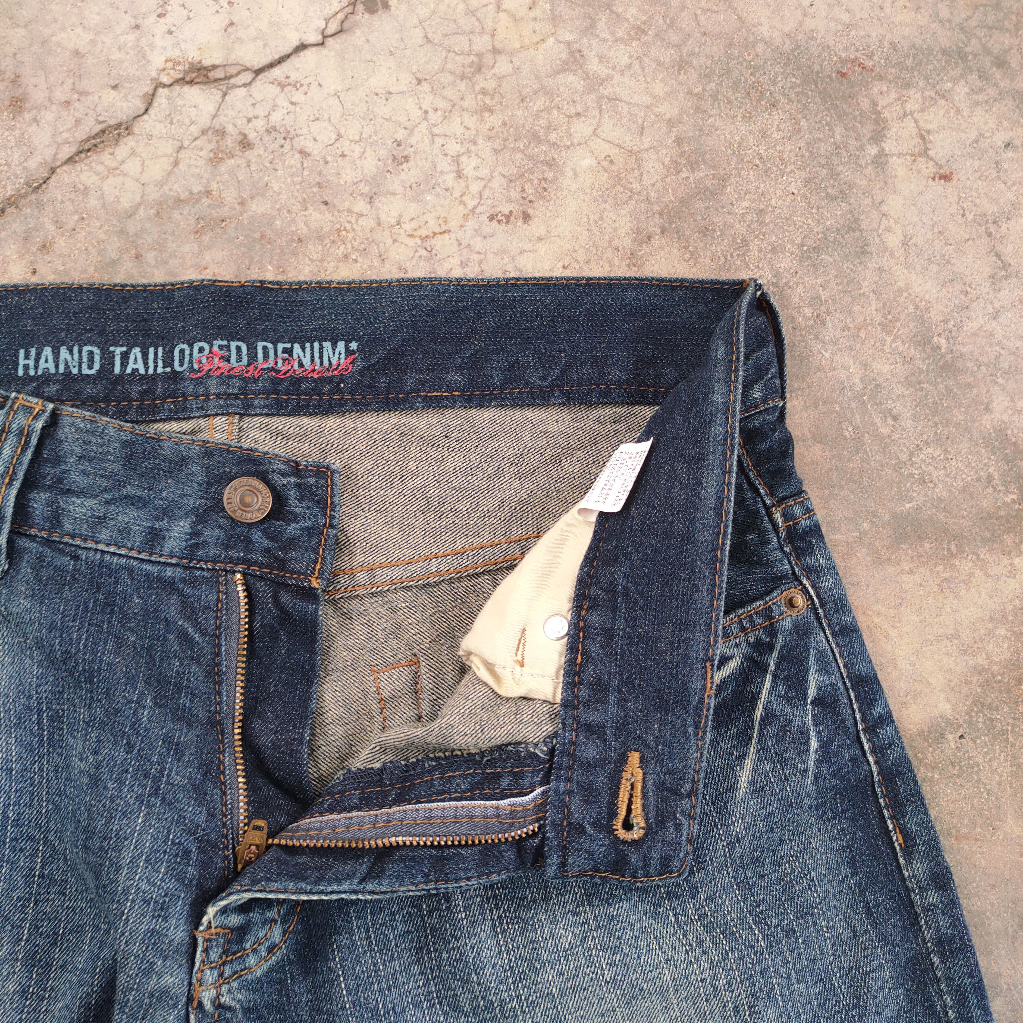 Japanese Brand VINTAGE JAPANESE WING FADED DISTRESSED JEANS PANTS Size US 33 - 7 Thumbnail