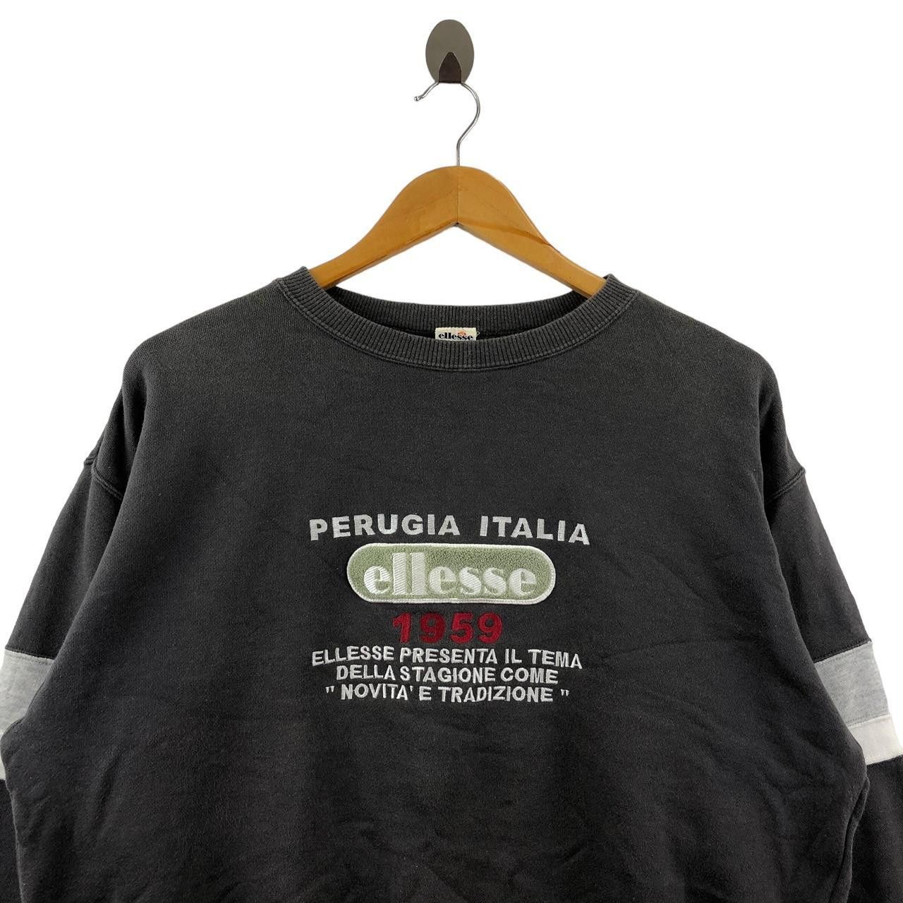 Ellesse Vintage ELLESSE PRUGIA ITALIA 1959 Embroidered Sweatshirt Size XL / US 12-14 / IT 48-50 - 3 Thumbnail