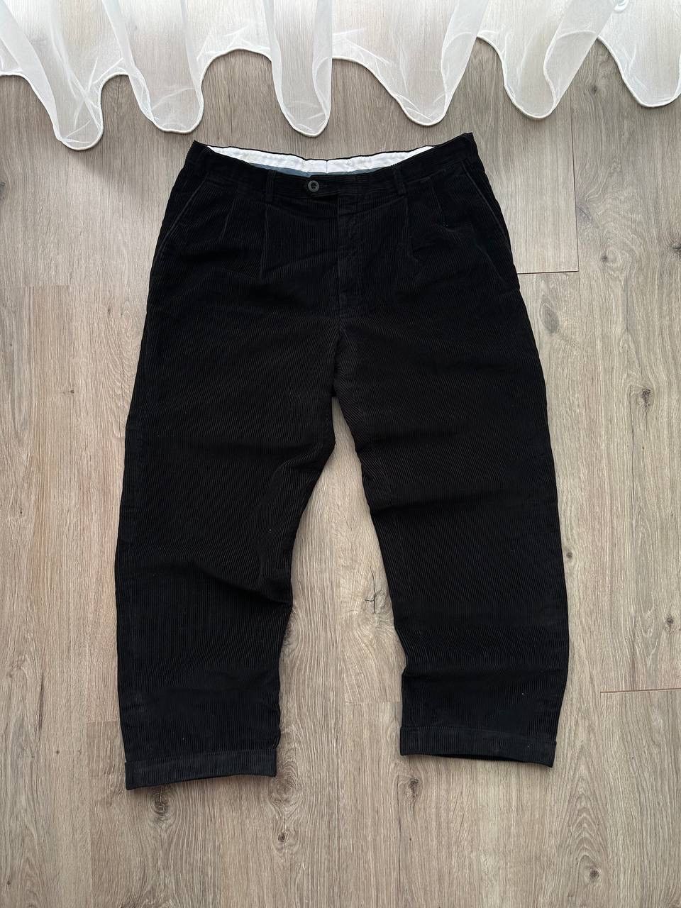 Brioni × Vintage Vintage Brioni Velvet Black Classic Pants Size US 34 / EU 50 - 2 Thumbnail