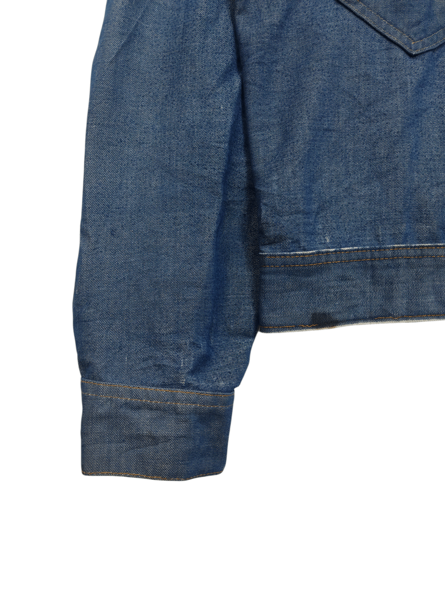 Lee × Vintage Vintage Distressed 70's Lee Western Denim jacket Size US XL / EU 56 / 4 - 5 Thumbnail