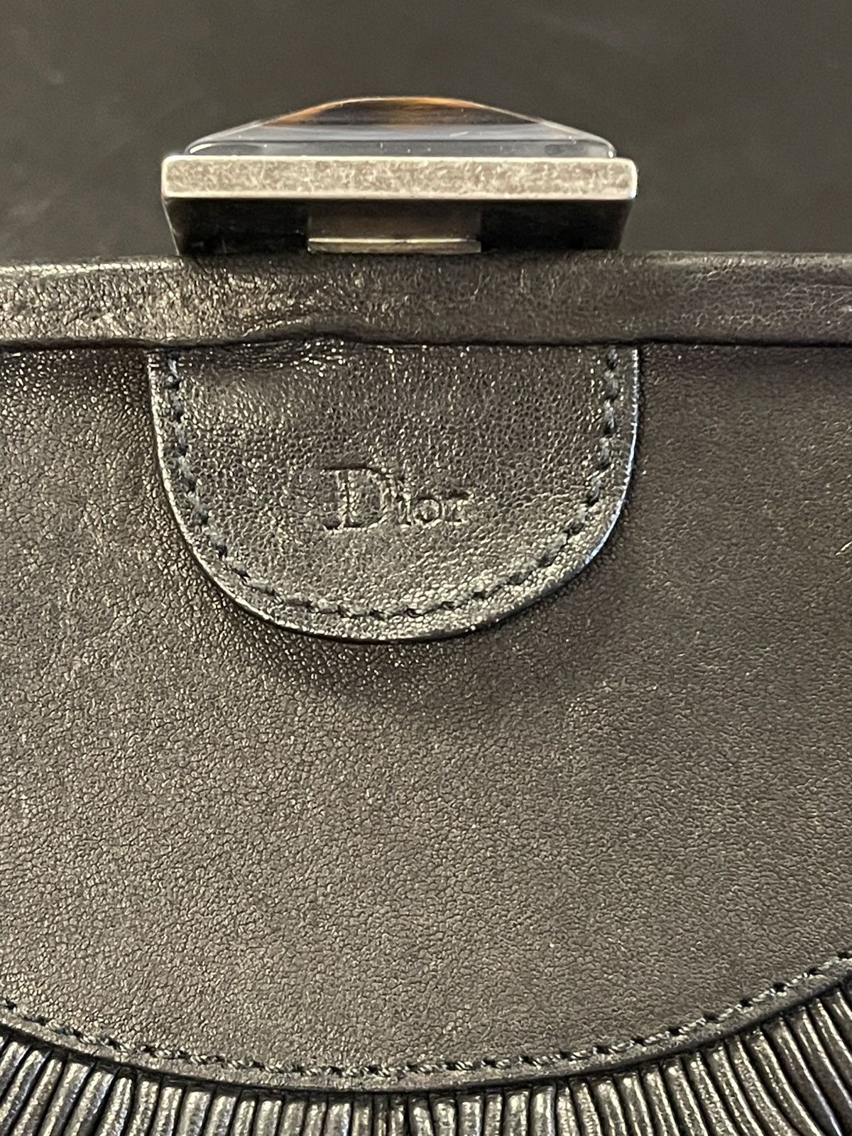 Christian Dior Monsieur × Dior Christian Dior Leather Evening Bag Vintage Great Condition Size ONE SIZE - 7 Thumbnail