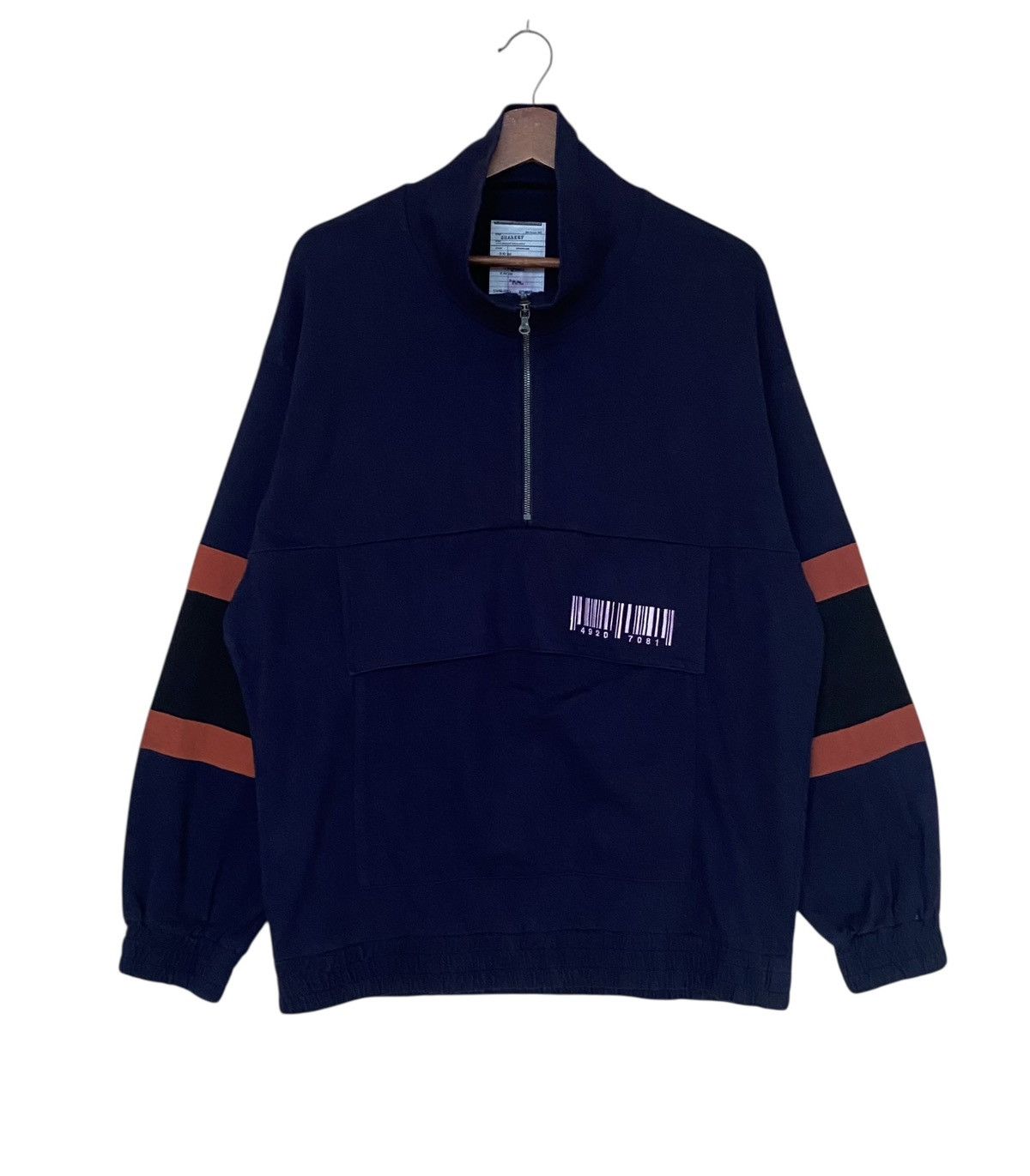 Japanese Brand Vintage Japanese Brand Shareef Half Zipper Sweatshirt 2000s Size US M / EU 48-50 / 2 - 1 Thumbnail