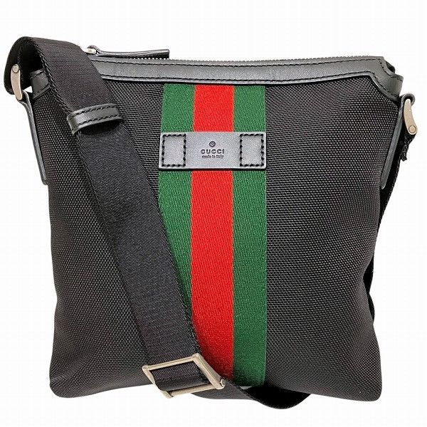 Gucci Gucci Gucci Sherry Canvas Shoulder Bag Canvas Shoulder Bag 631195 Size ONE SIZE - 1 Thumbnail