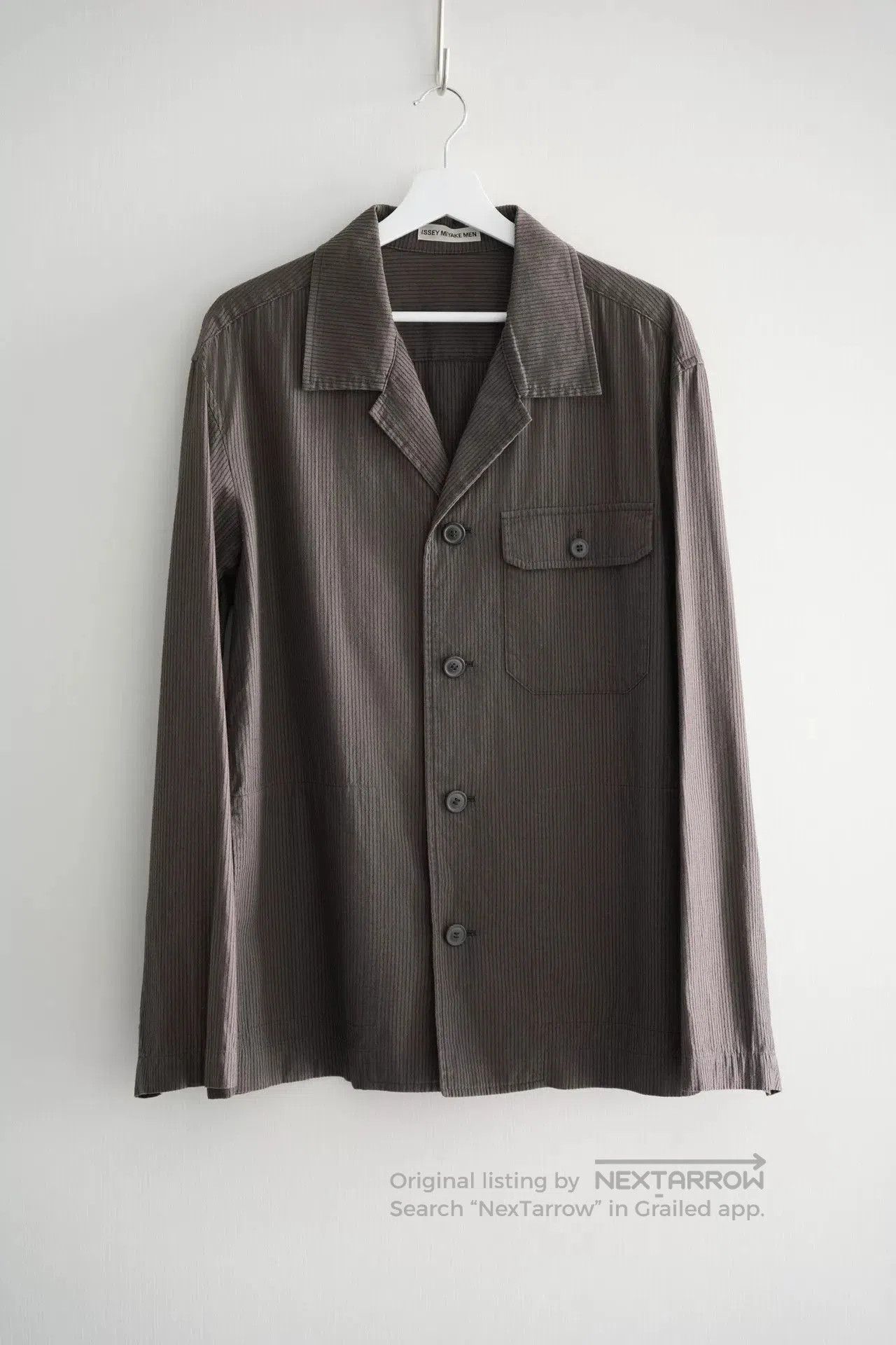 Other Issey Miyake Men Vintage Striped Jacket. Size US XL / EU 56 / 4 - 1 Thumbnail