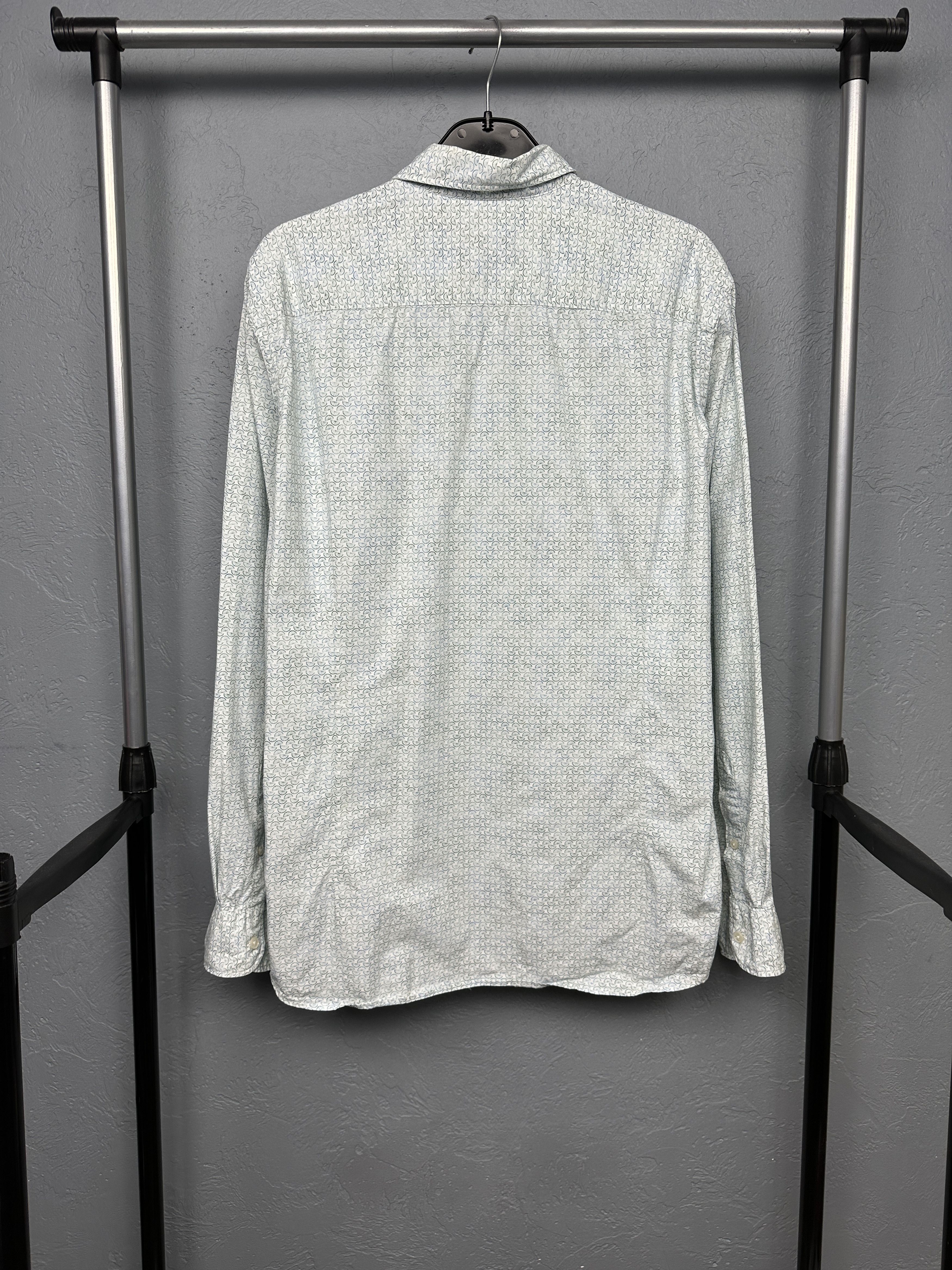 Hackett Hackett Mens Long Sleeve Shirt Slim Fit Size US XL / EU 56 / 4 - 7 Thumbnail