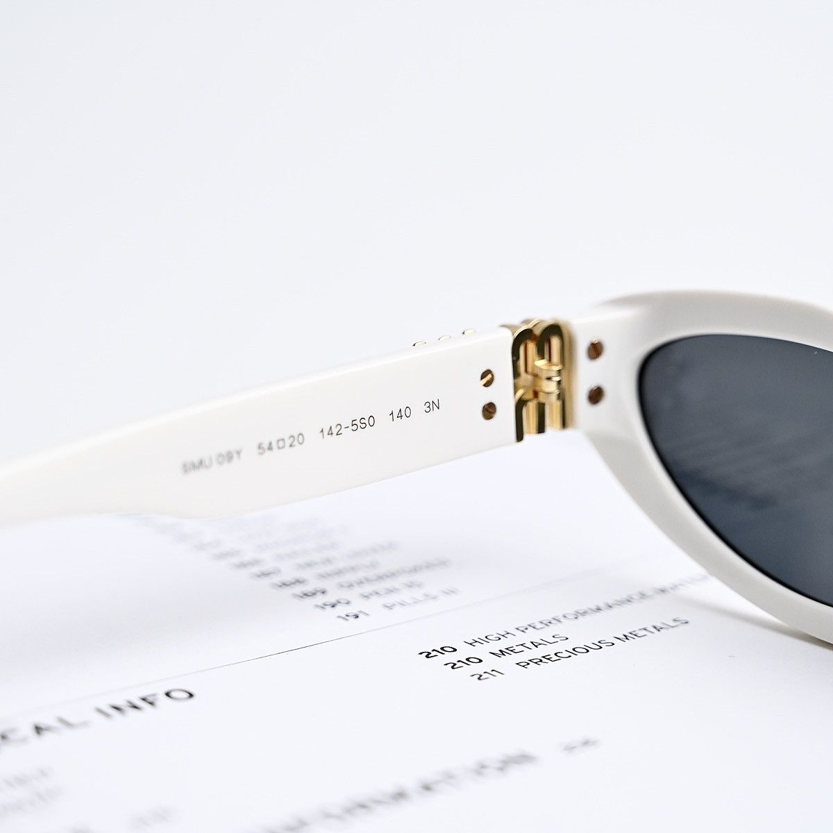 Miu Miu MIU MIU 0MU 09YS SUNGLASSES Size ONE SIZE - 7 Thumbnail