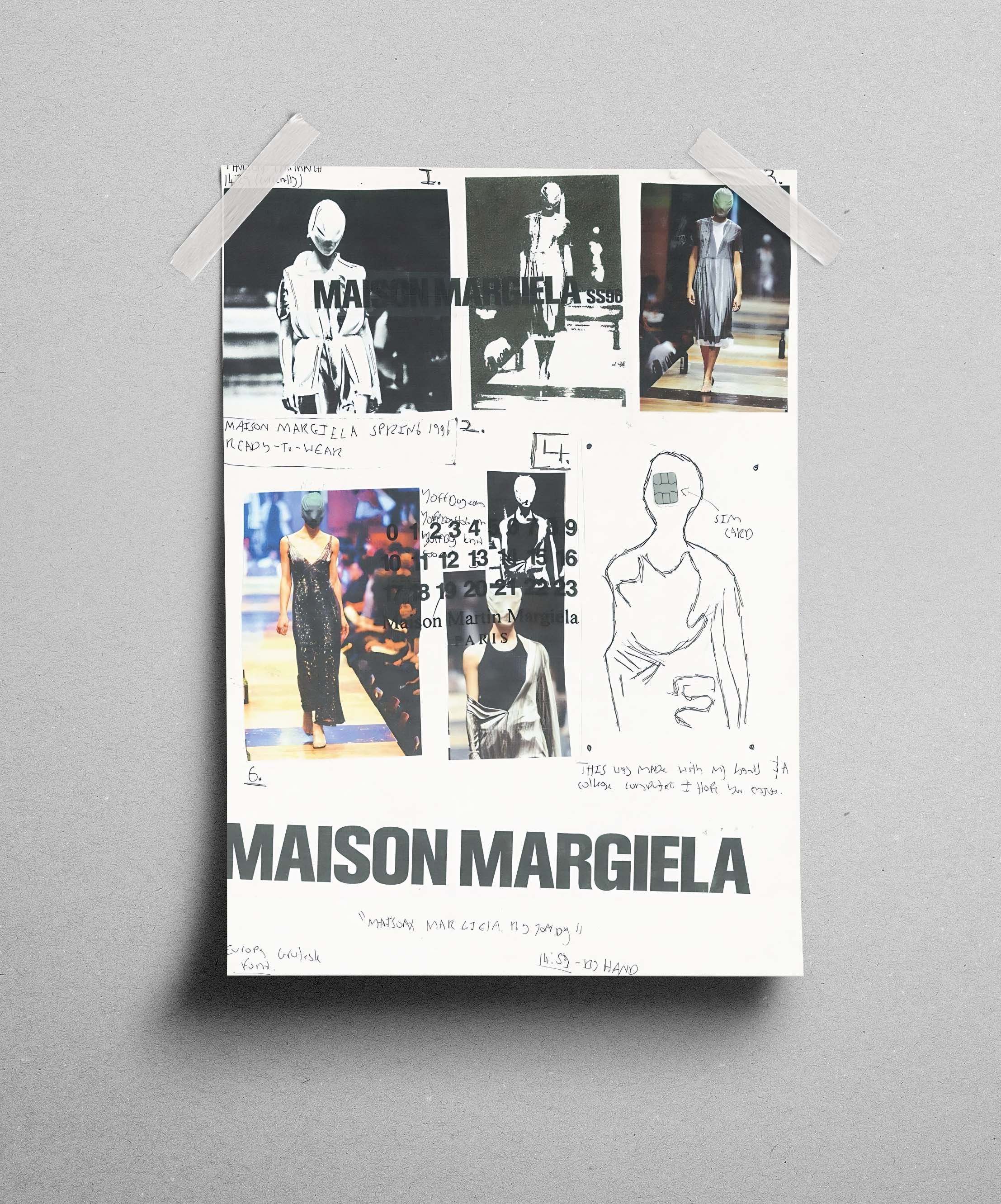 Maison Margiela Maison Margiela Tabi SS FW Shoes Poster Gift Vintage Book Size ONE SIZE - 2 Thumbnail