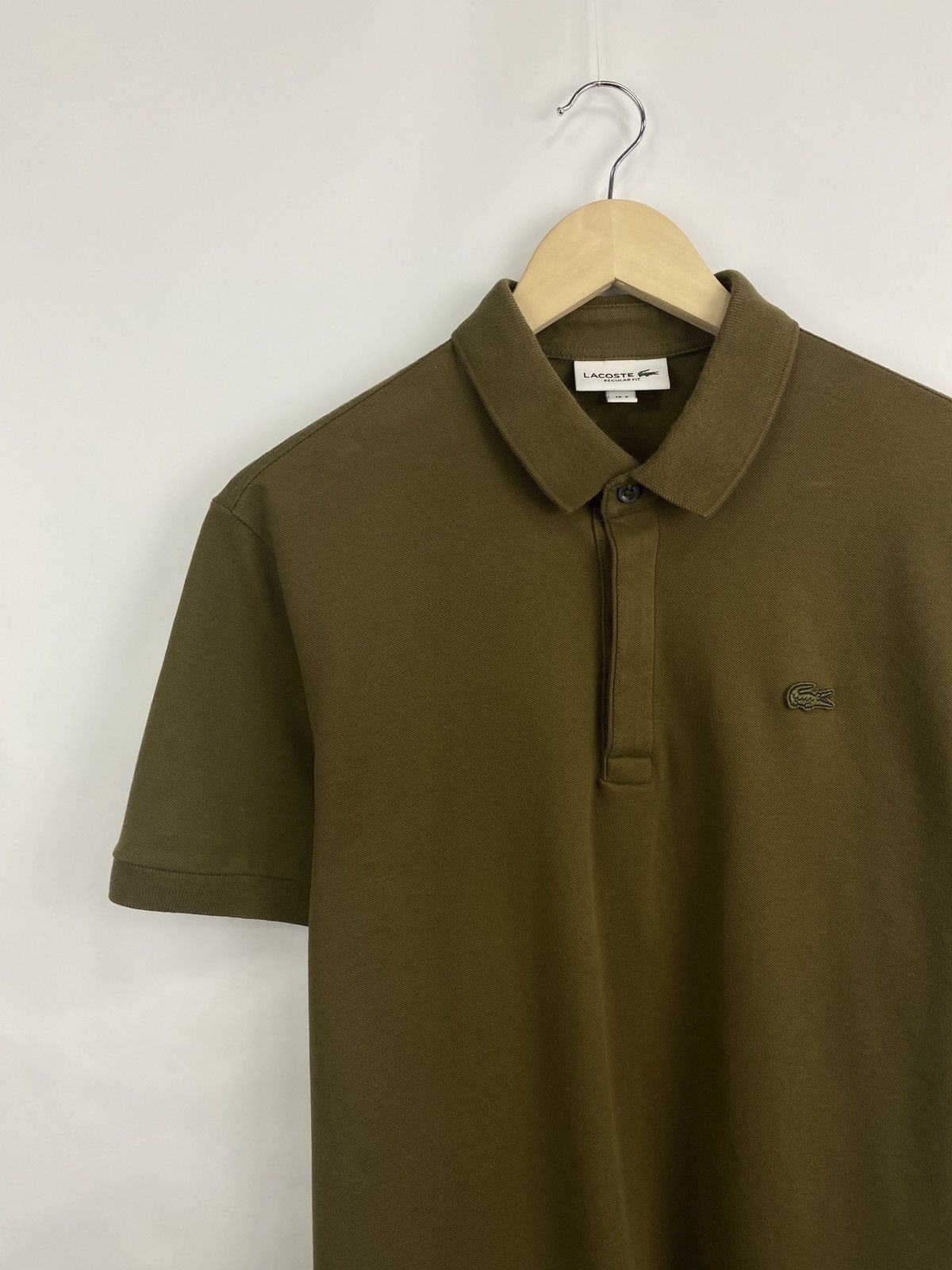 Lacoste 🇫🇷 Vintage Lacoste polo t-shirt made in France retro rare Size US M / EU 48-50 / 2 - 2 Thumbnail