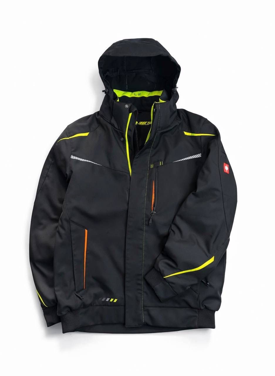 Other Engelbert Strauss Motion 2020 Work Jacket Black Hooded M Size US M / EU 48-50 / 2 - 2 Thumbnail
