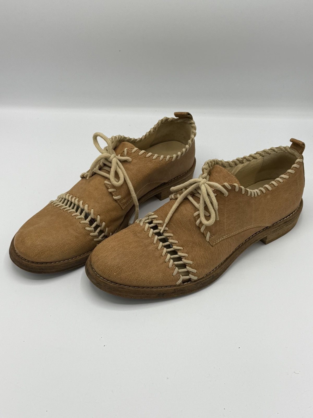 Ann Demeulemeester Ann Demeulemeester PWF Menswear SS/2009 Lace-up Shoes Size US 8 / EU 41 - 4 Thumbnail
