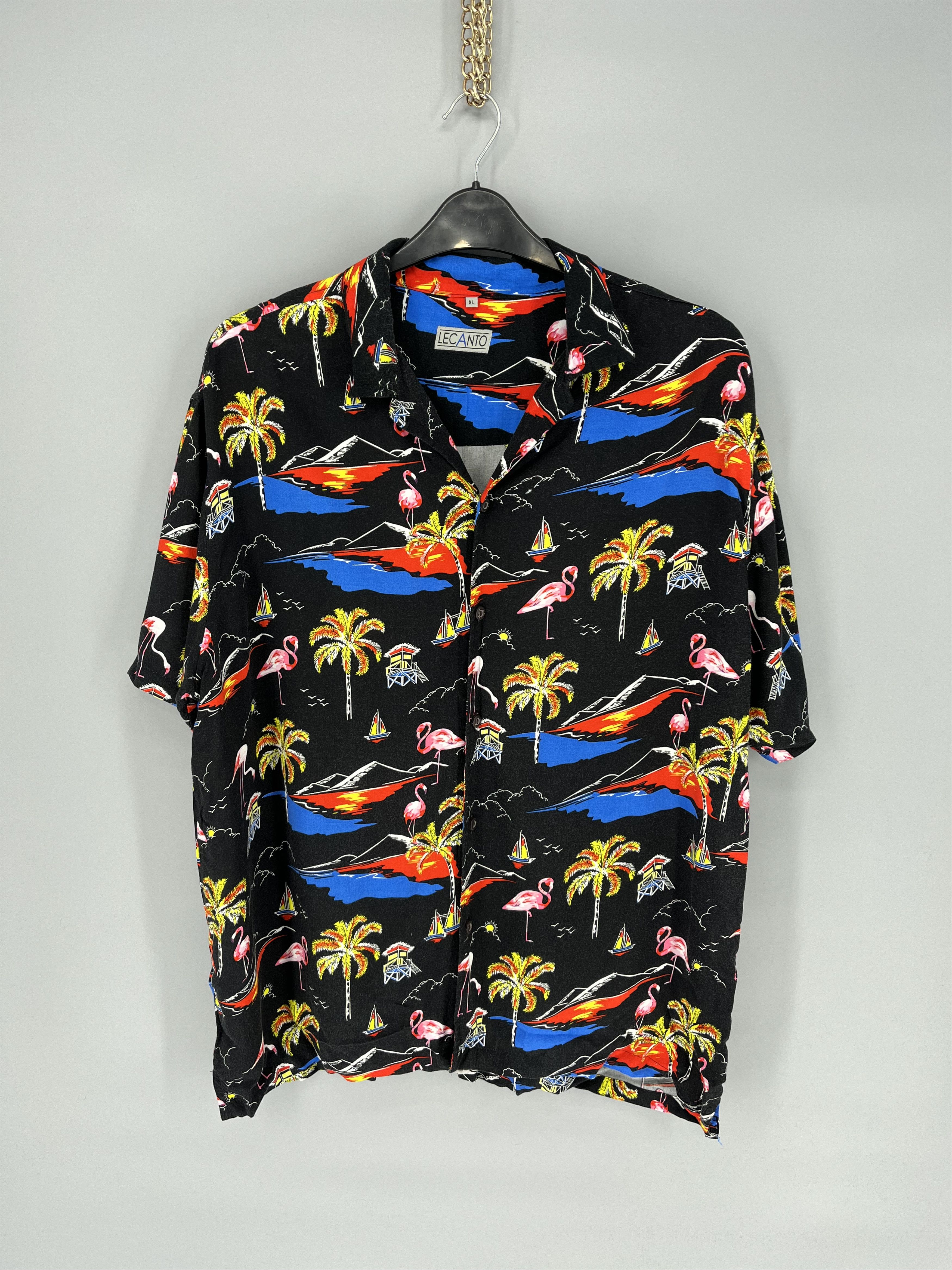 Vintage Vintage Art Streetwear Hawaiian Travis Scott style Size US XL / EU 56 / 4 - 1 Thumbnail