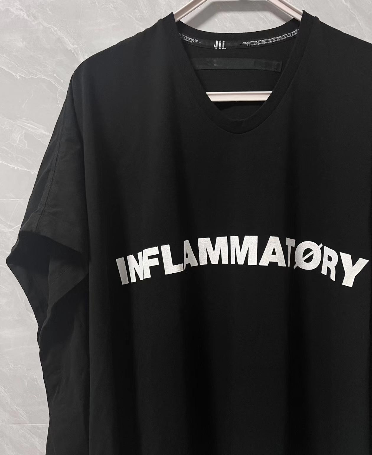 Julius Julius_7 sub line Nilos printed flag T-shirt 2412-Nextarrow Size US S / EU 44-46 / 1 - 5 Thumbnail