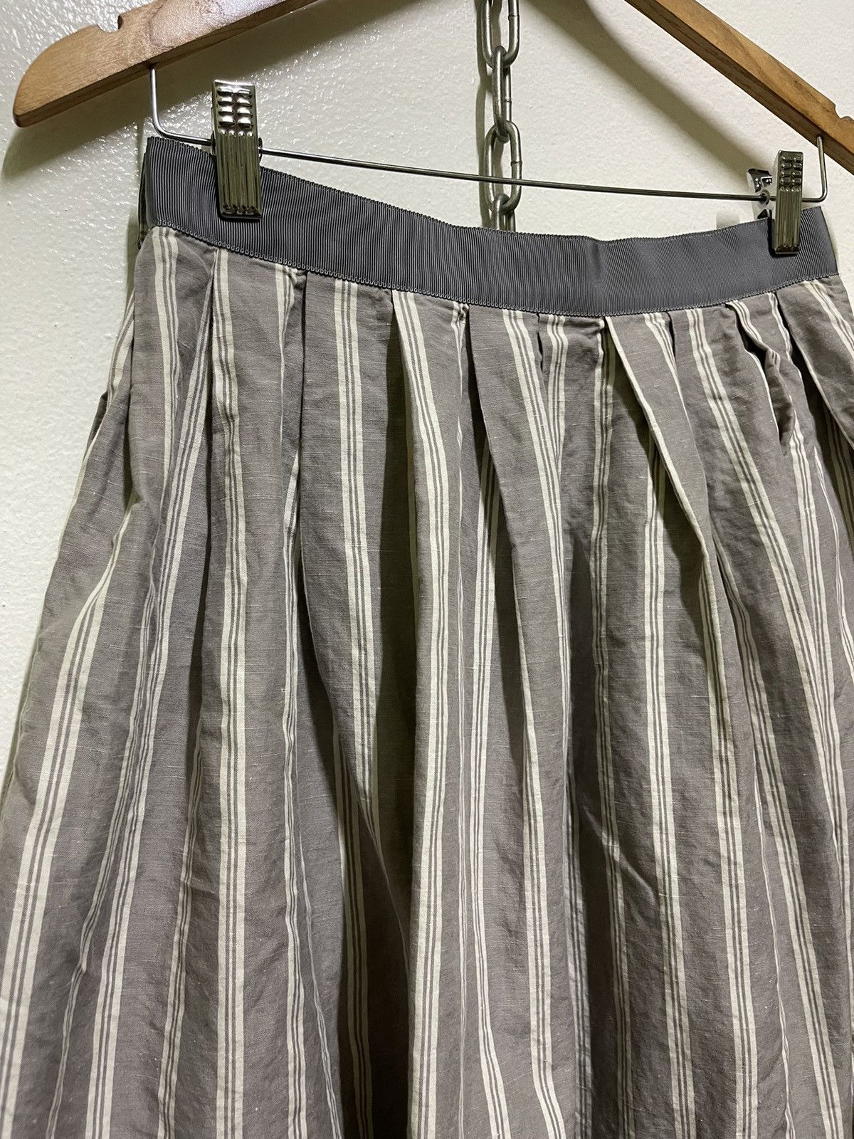 Japanese Brand × Margaret Howell Margaret Howell Striped Skirt Size 27" / US 4 / IT 40 - 7 Thumbnail