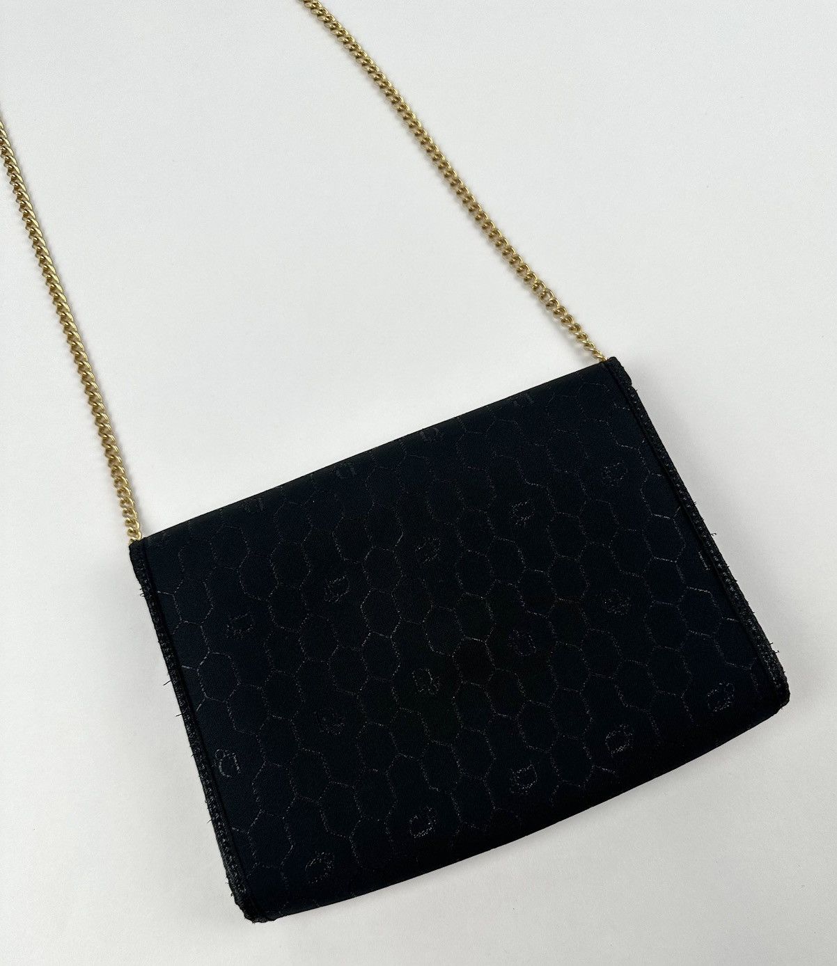 Dior Christian Dior Honey Comb Pattern Gold Sling Bag Size ONE SIZE - 5 Thumbnail